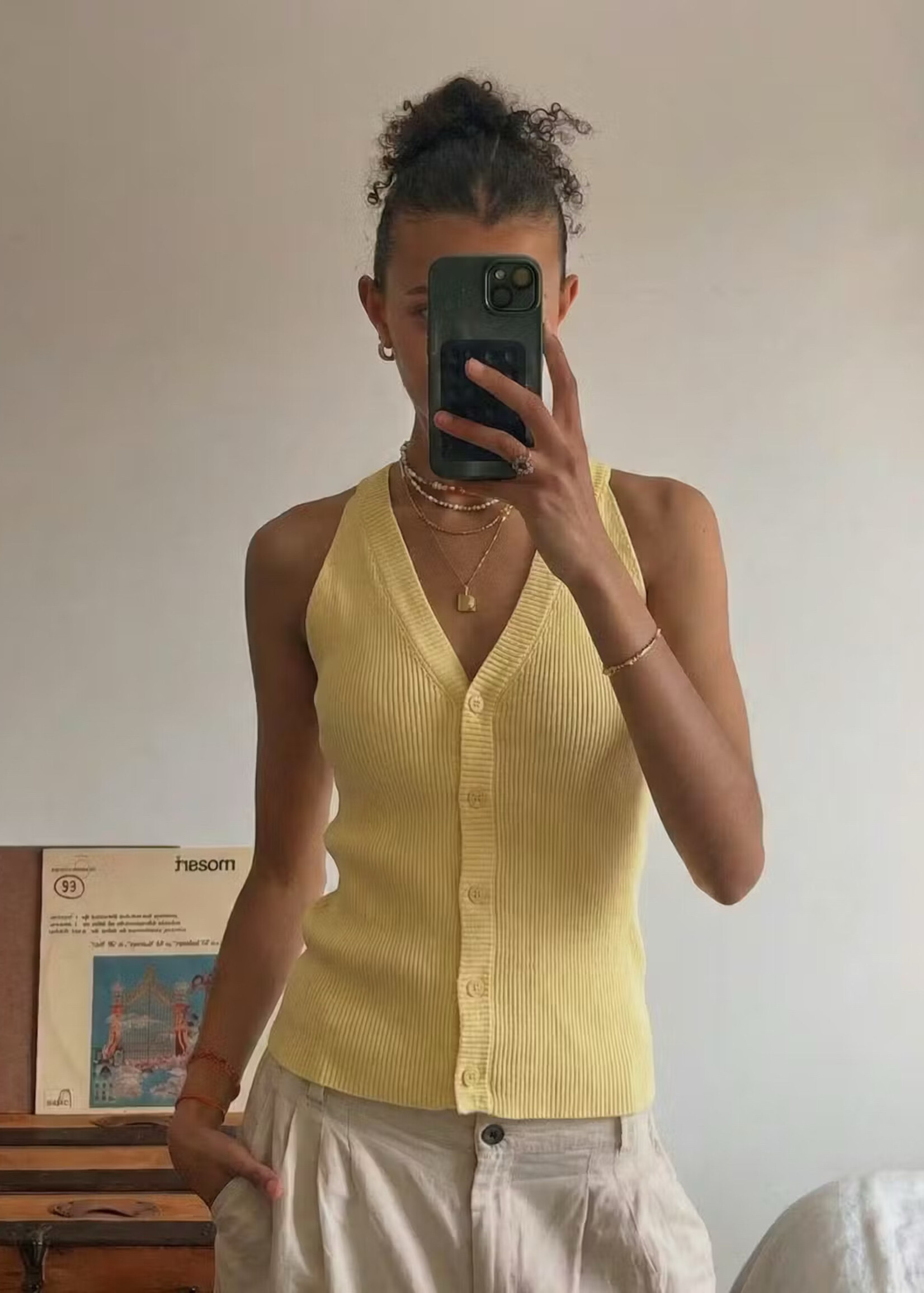YELLOW HATTIE TOP