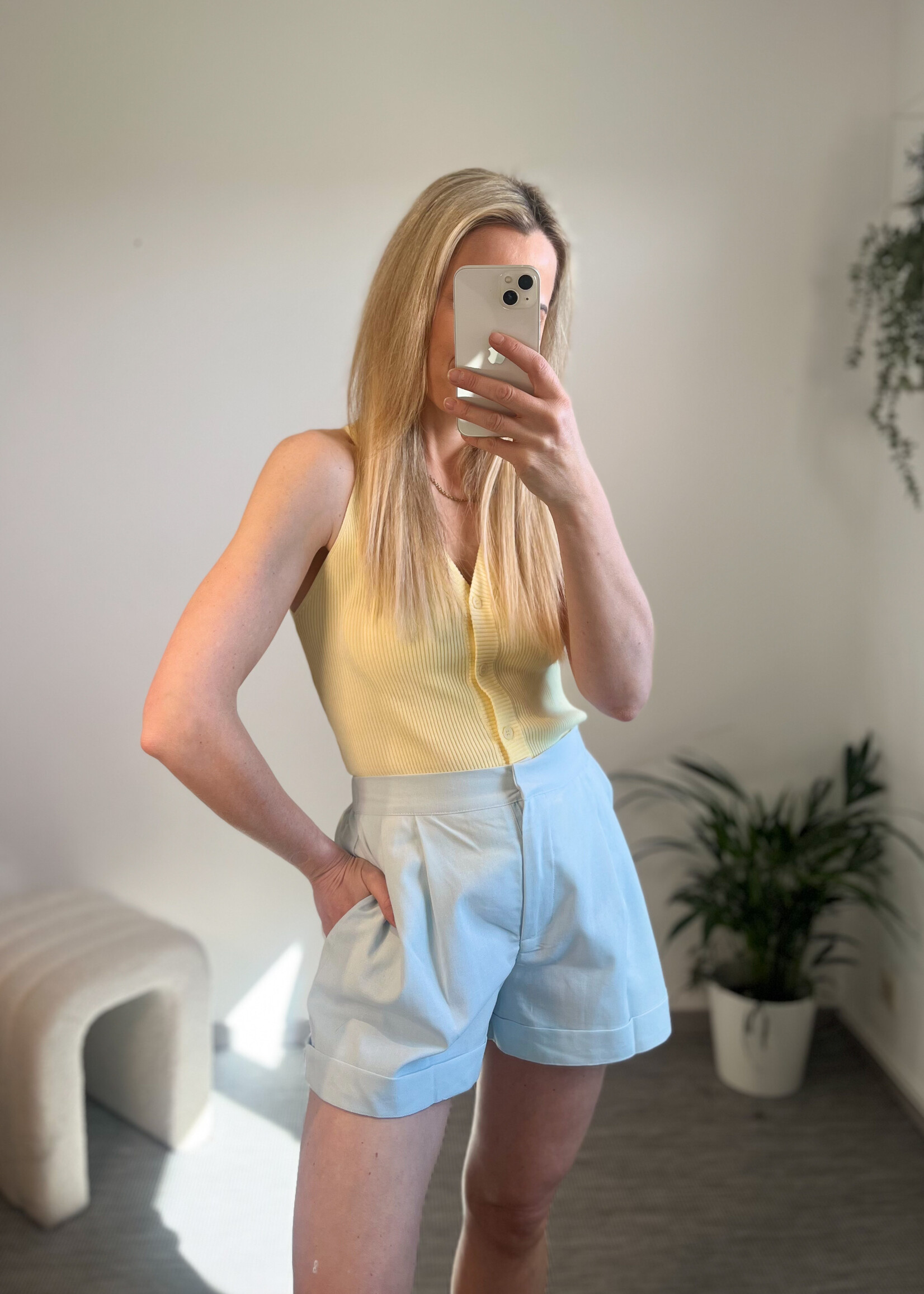 YELLOW HATTIE TOP