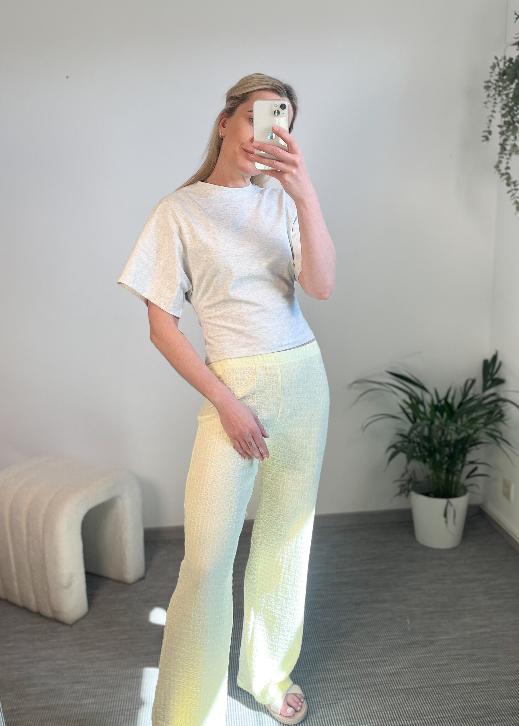 JESSY YELLOW PANTS one size