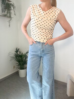 DOTS MESH TOP one size