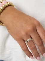 FLOWER RING verstelbaar