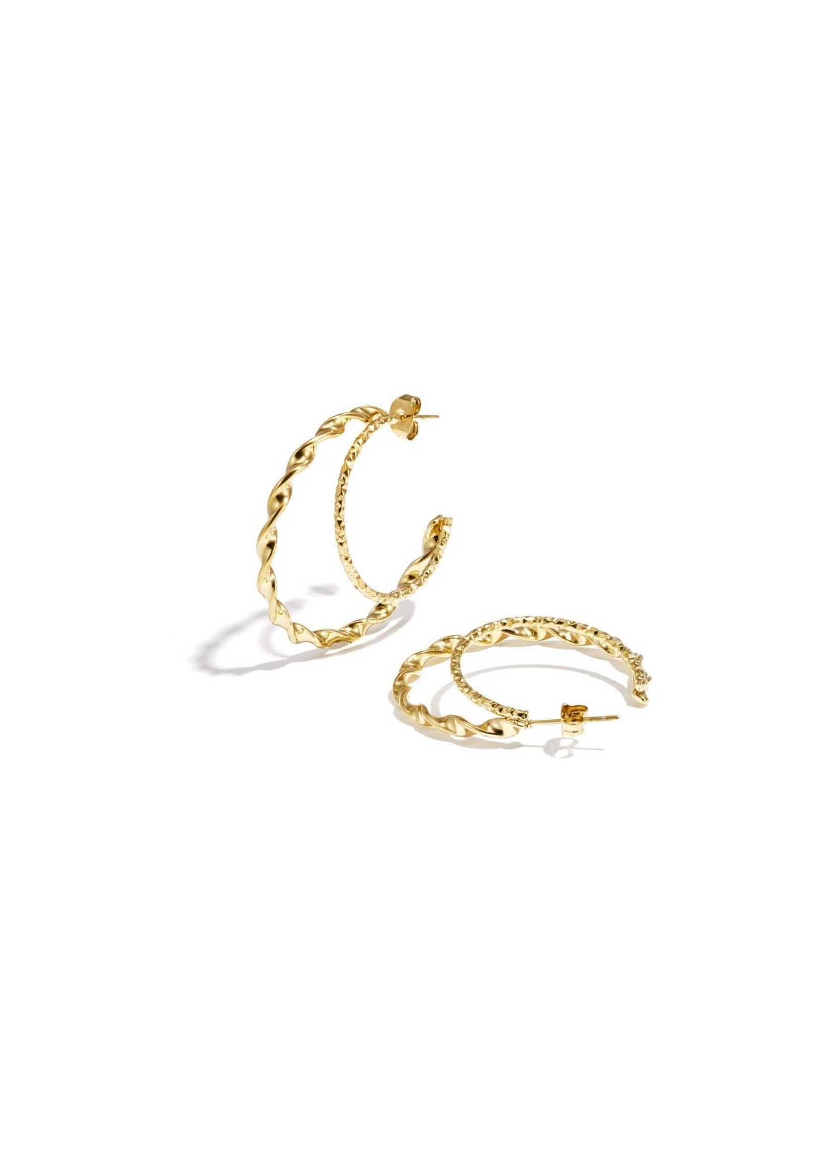 DOUBLE HOOPS