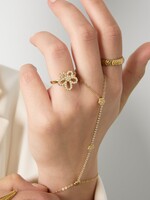 FLOWER RING verstelbaar