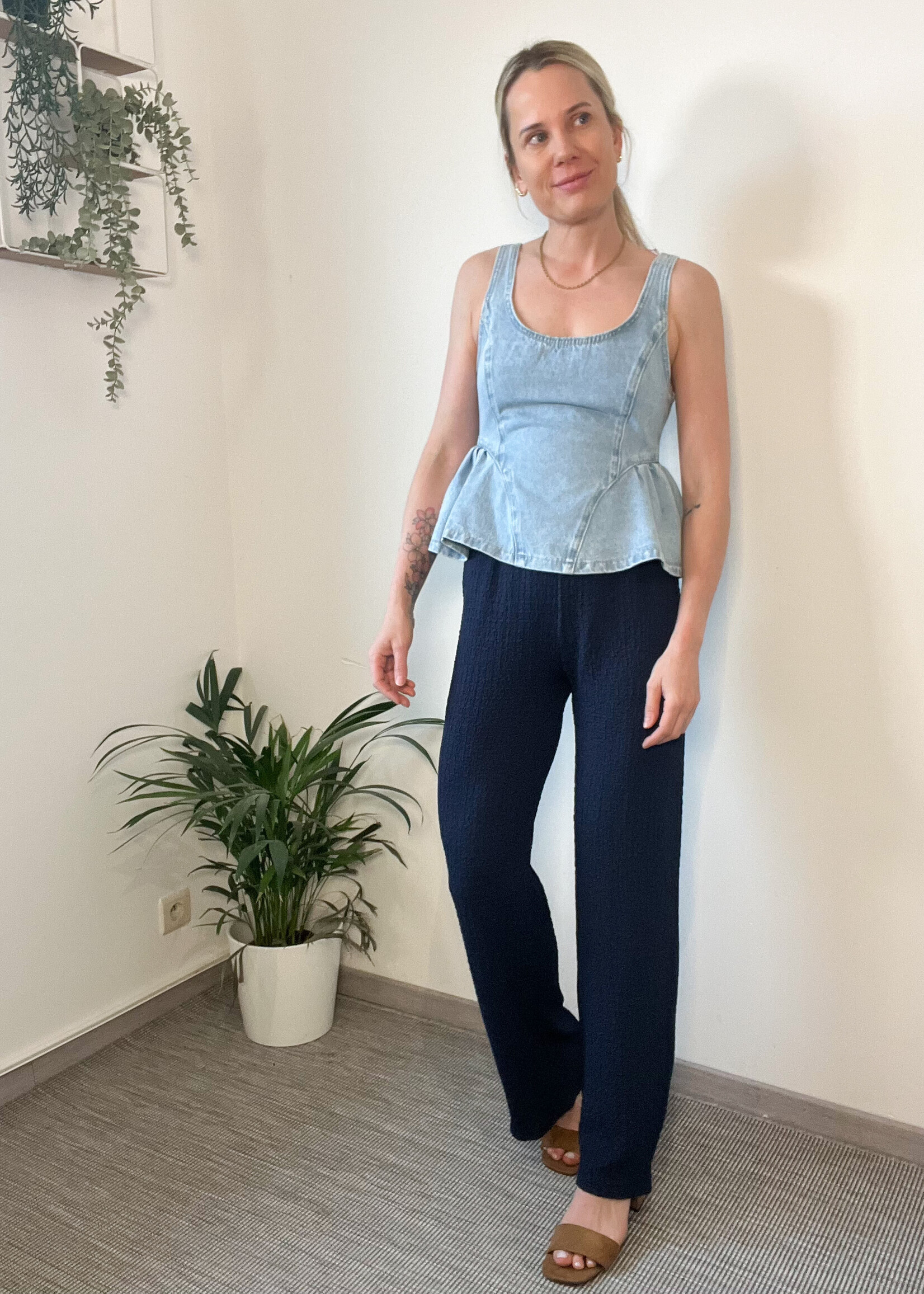 PEPLUM TOP