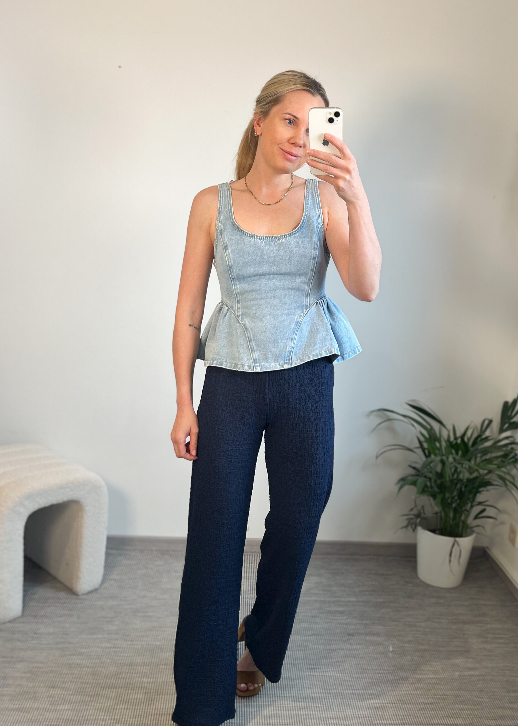 PEPLUM TOP