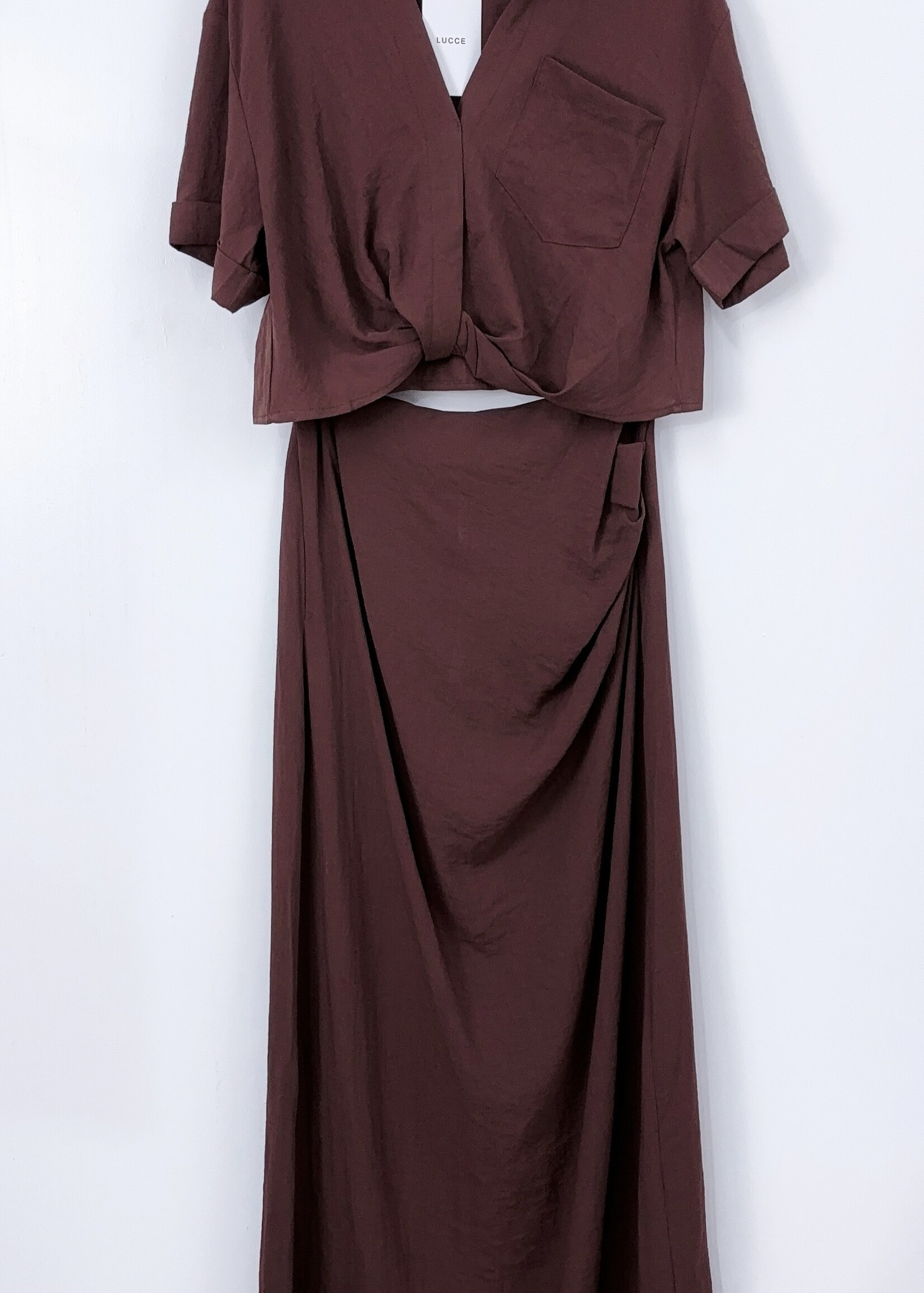 YENTHE CHOCO SKIRT