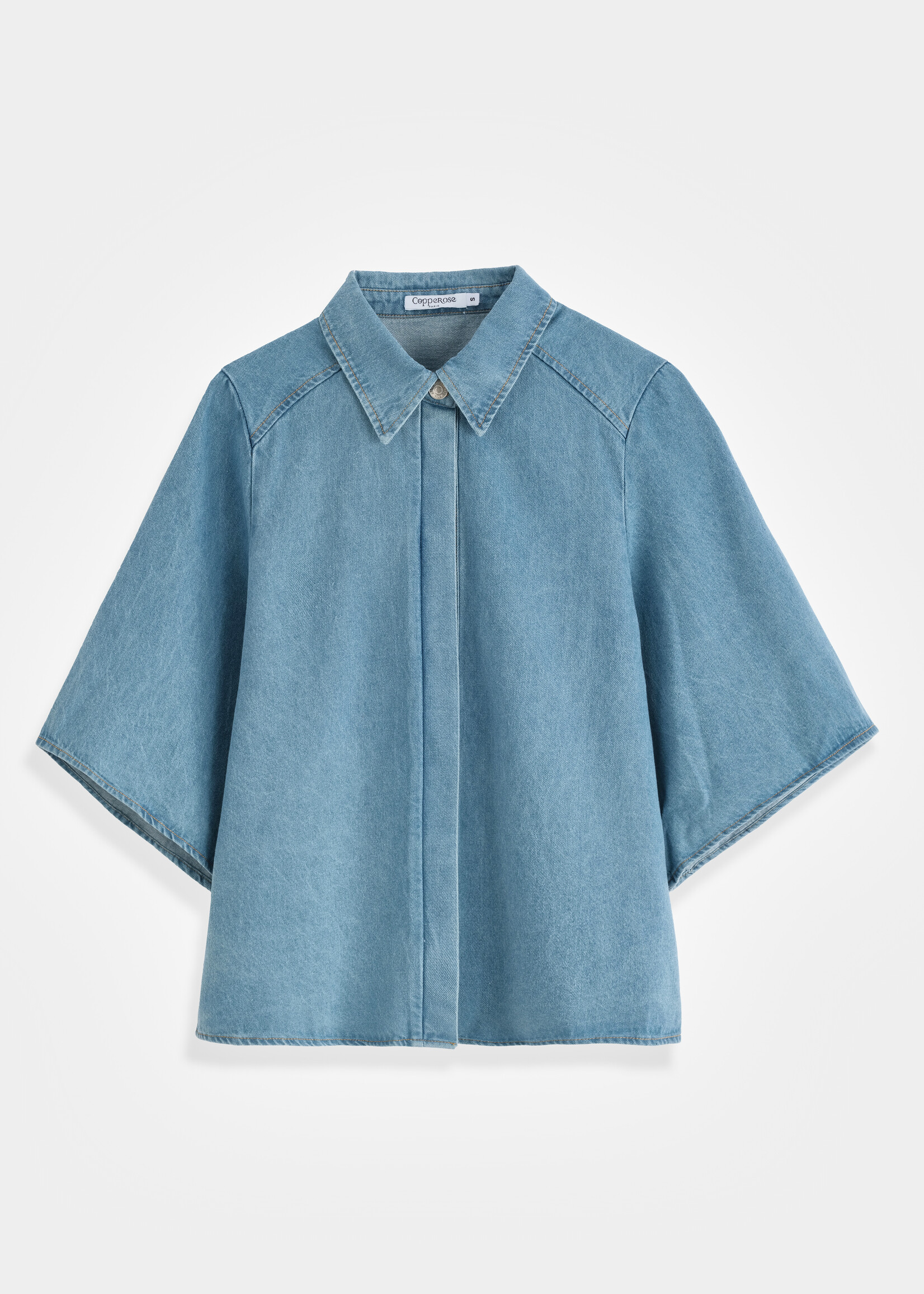 GITTA DENIM BLOUSE