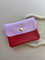 LITTLE POCKET COLORBLOCK REDPINK