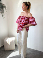SANNE TOP RED one size