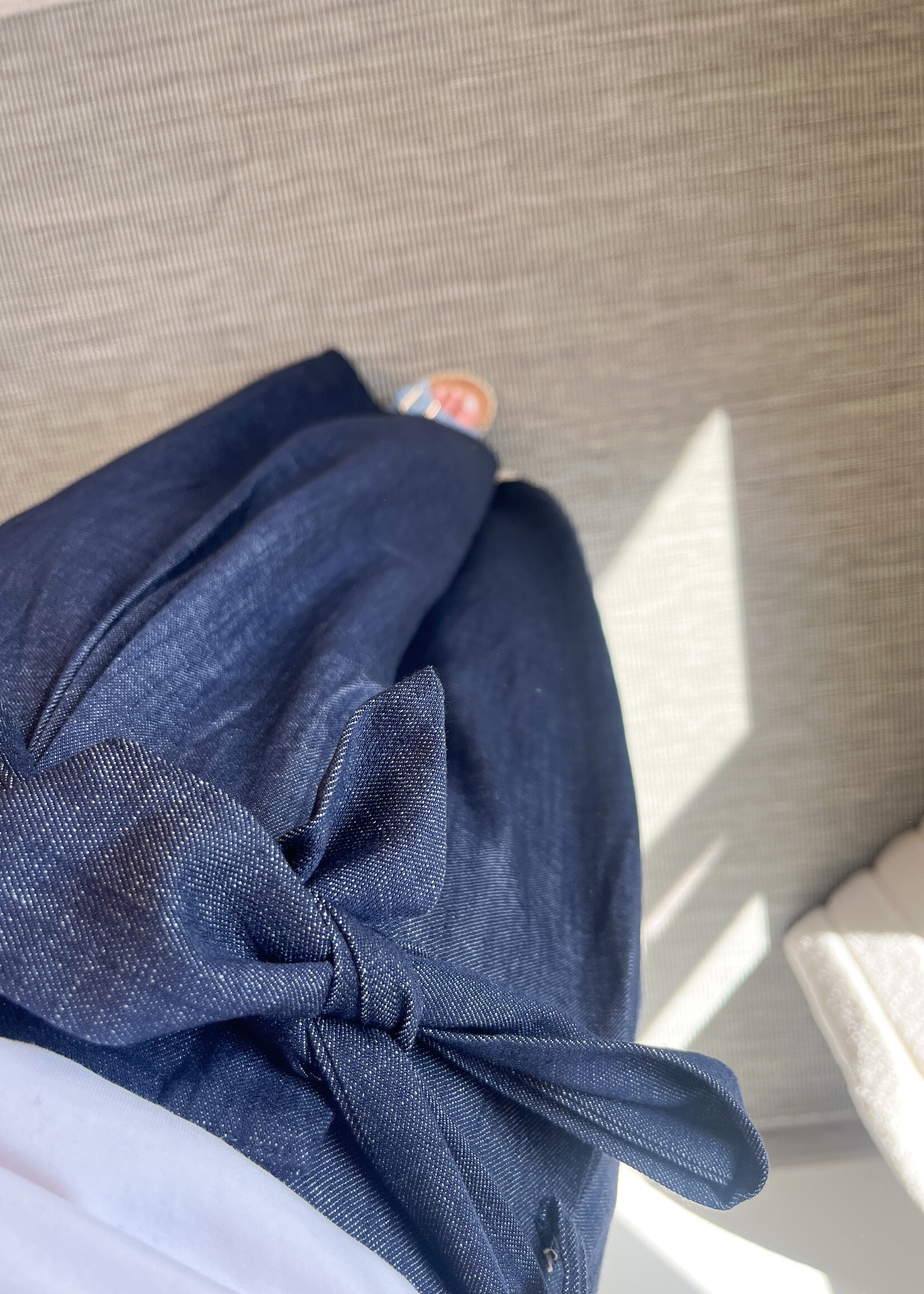 MONIA WIDE BLUE PANTS