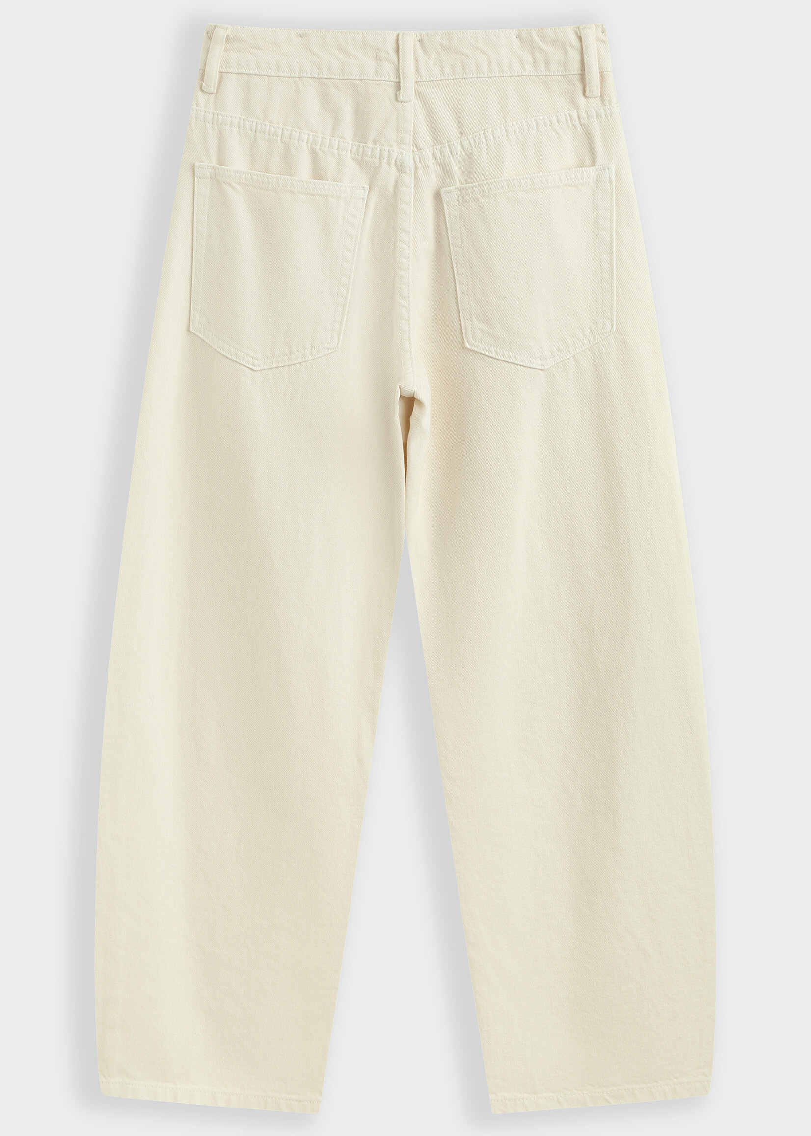IVORY DENIM PANTS