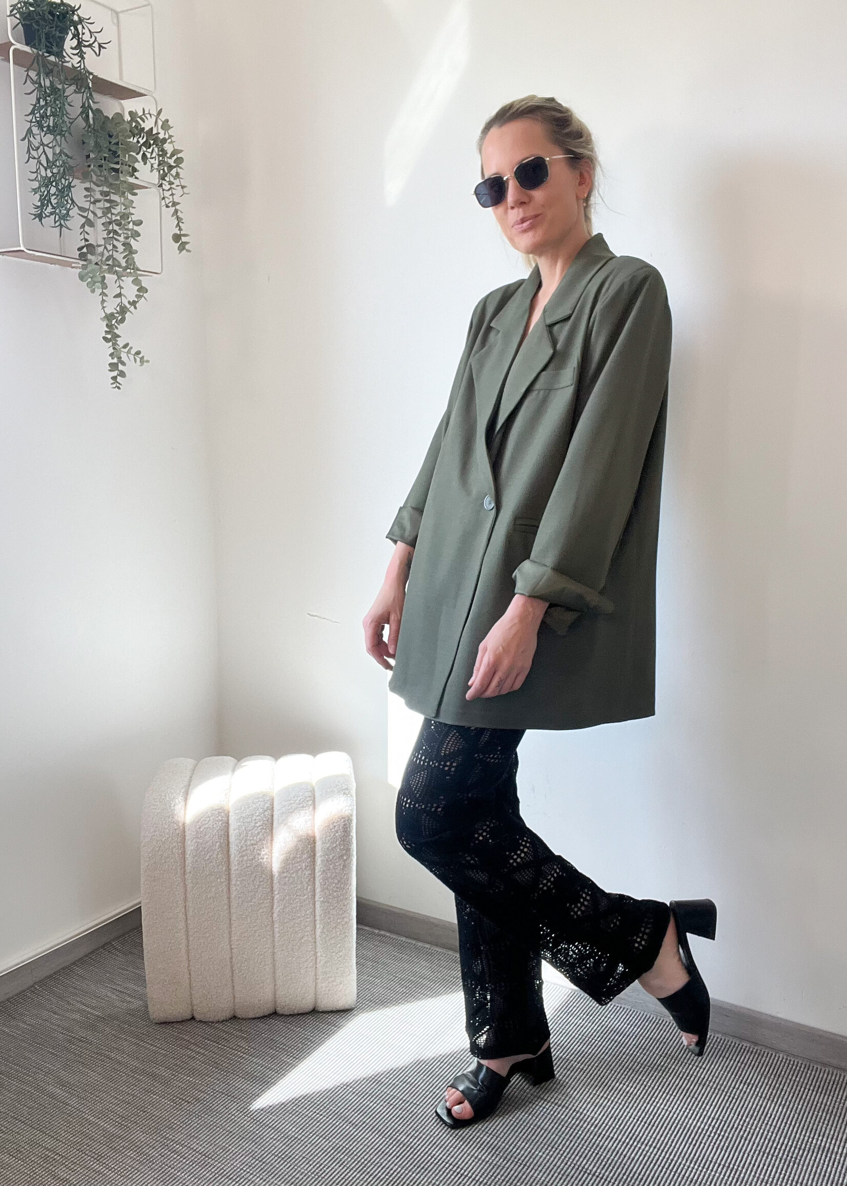 KAKI BLAZER one size