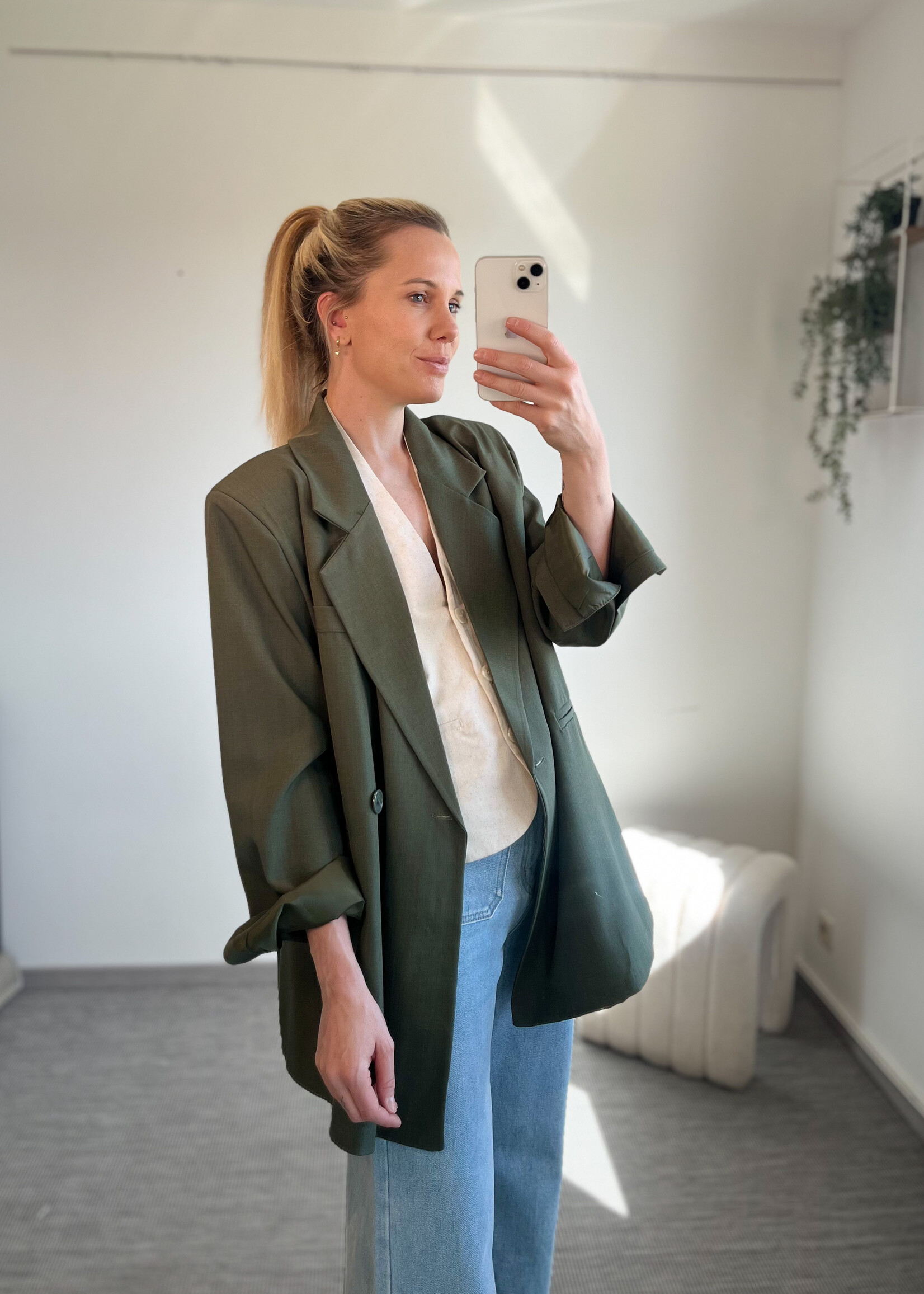 KAKI BLAZER one size