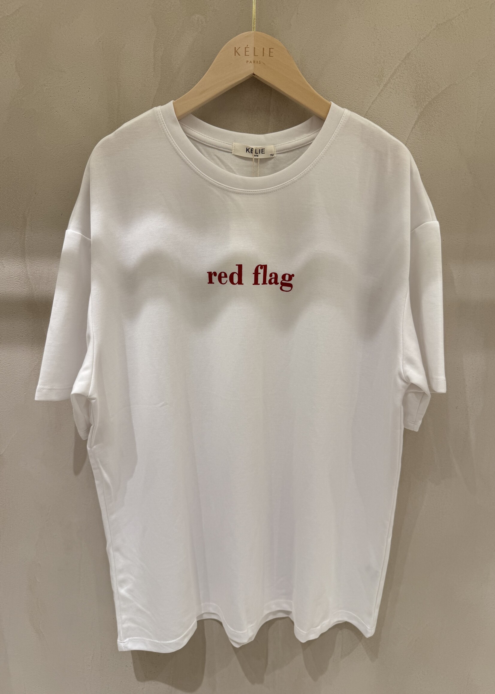 RED FLAG TEE One size