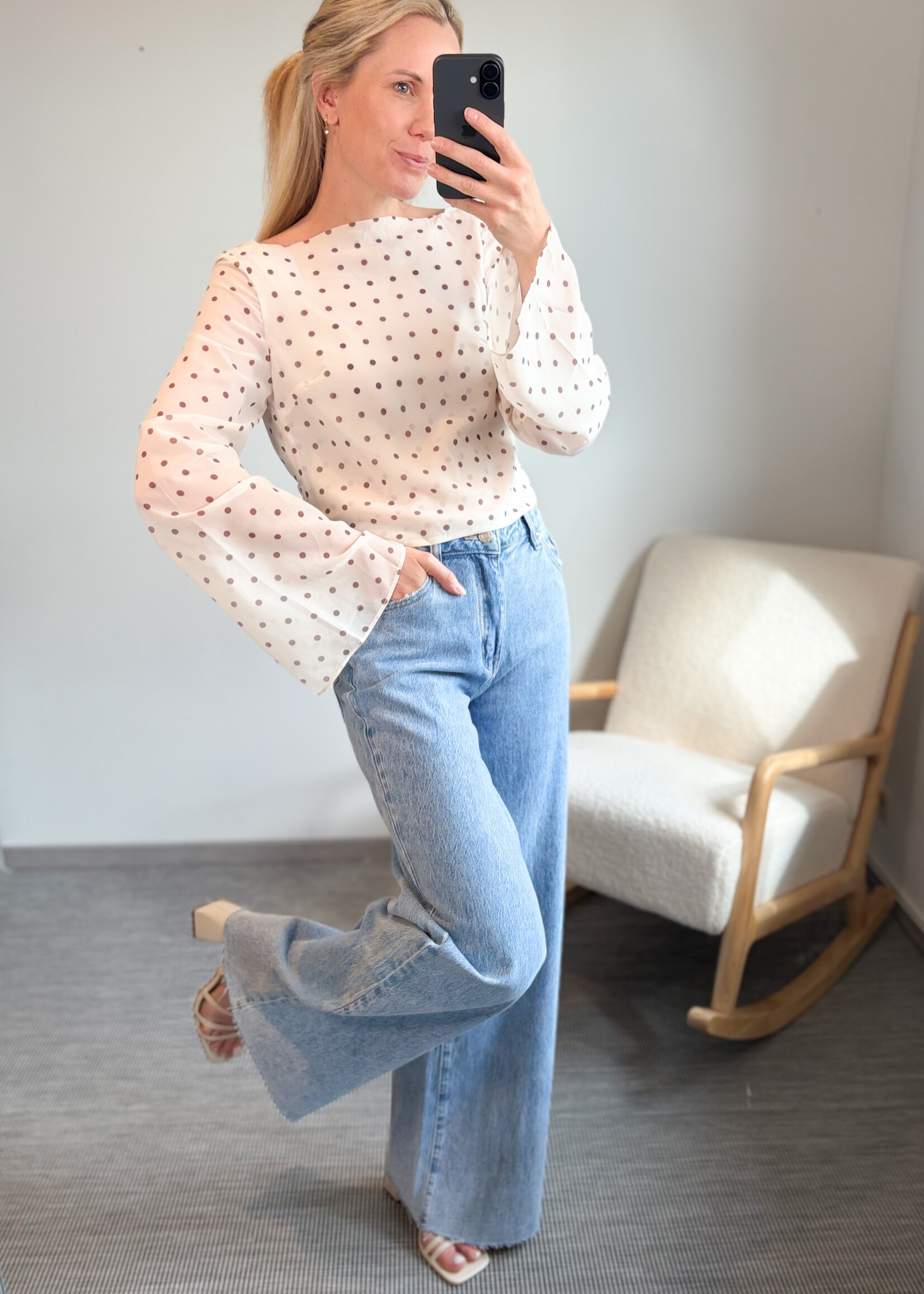 BILLIE DOTS TOP