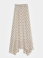 BEIGE DOTS SKIRT