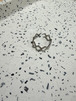 ZIGZAG SILVER RING verstelbaar