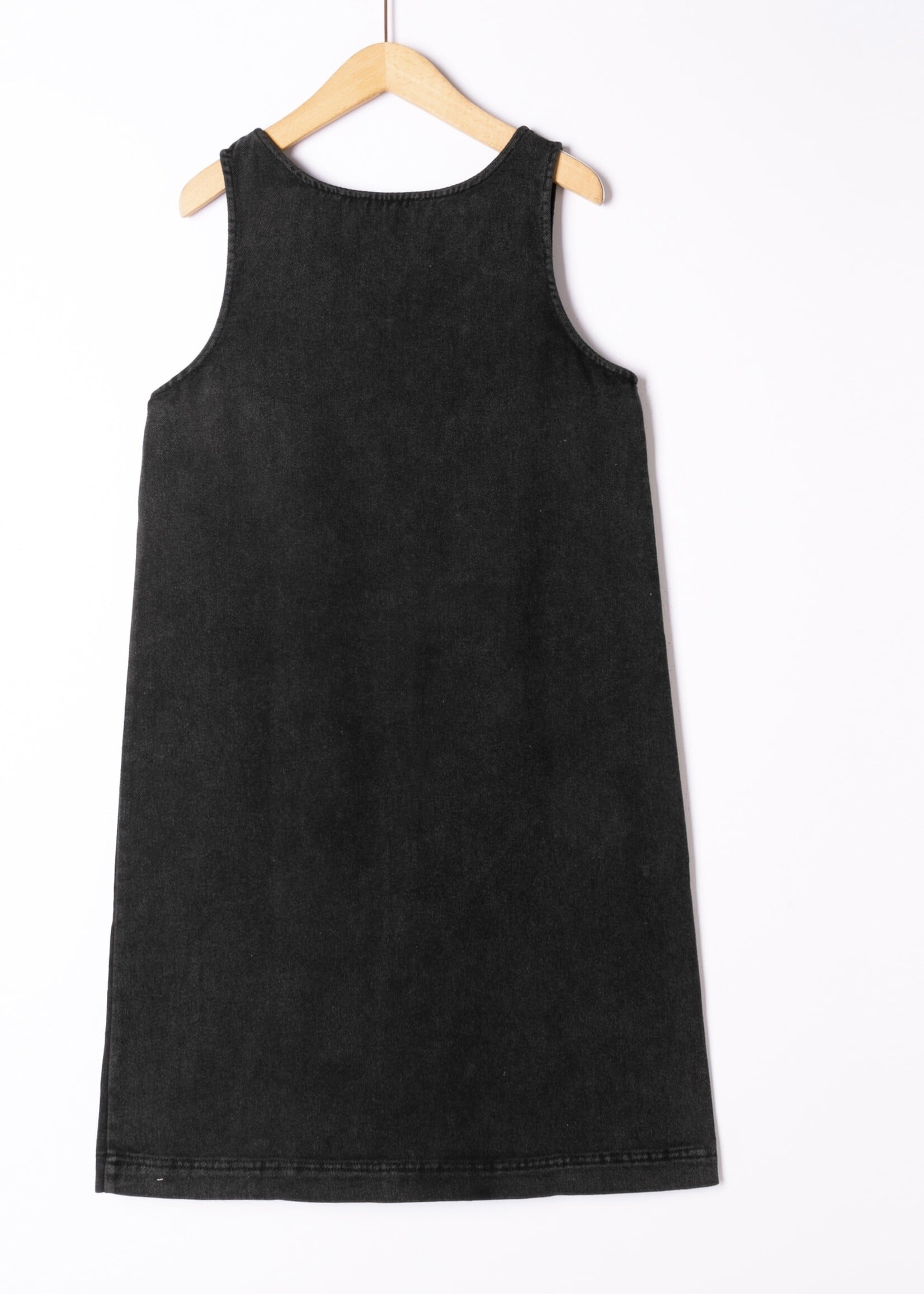 GREY DENIM DRESS
