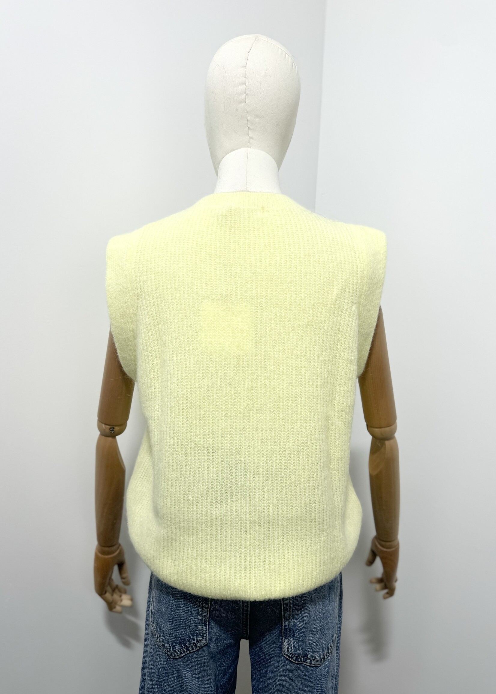 HAILES YELLOW KNIT One size