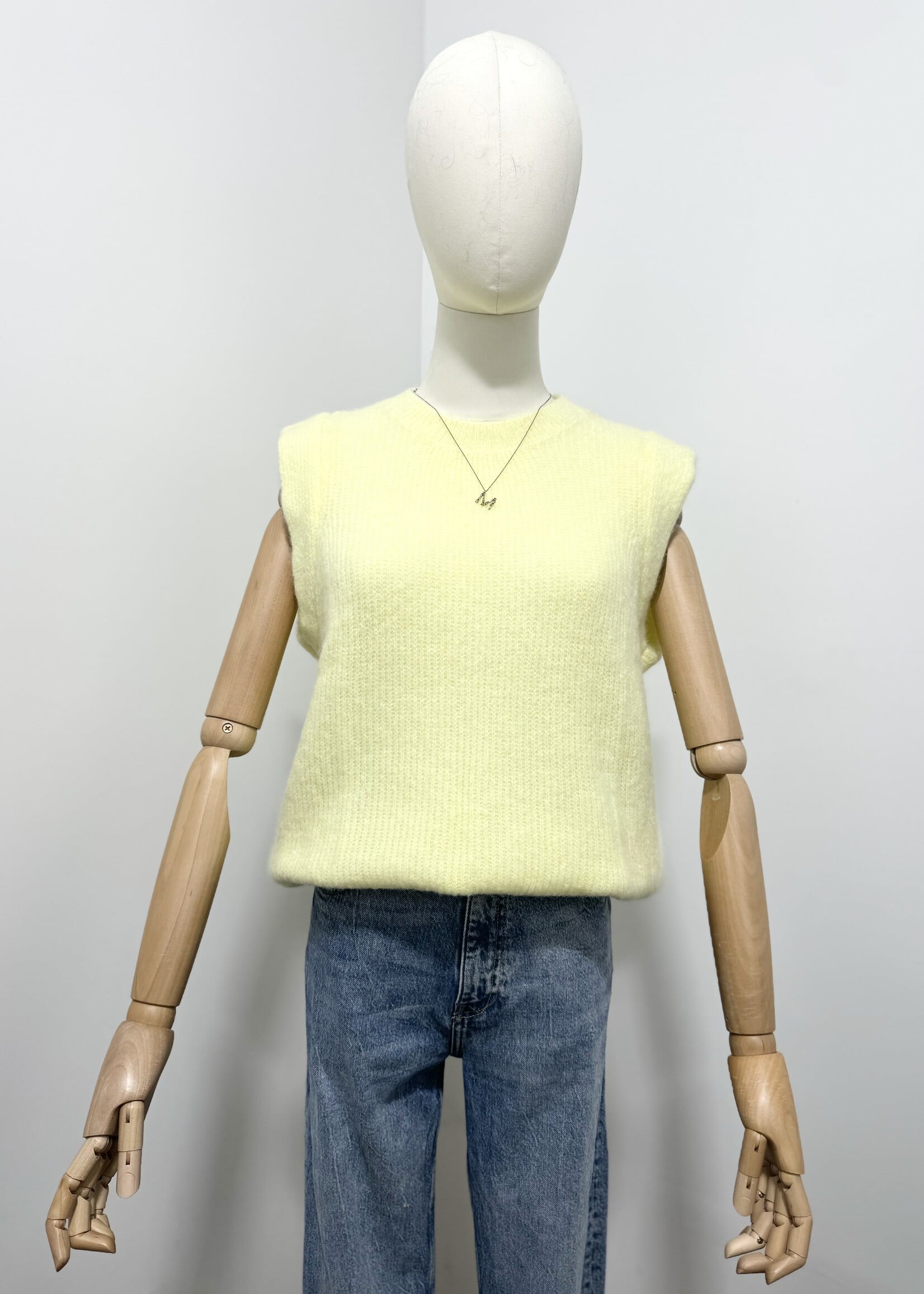 HAILES YELLOW KNIT One size