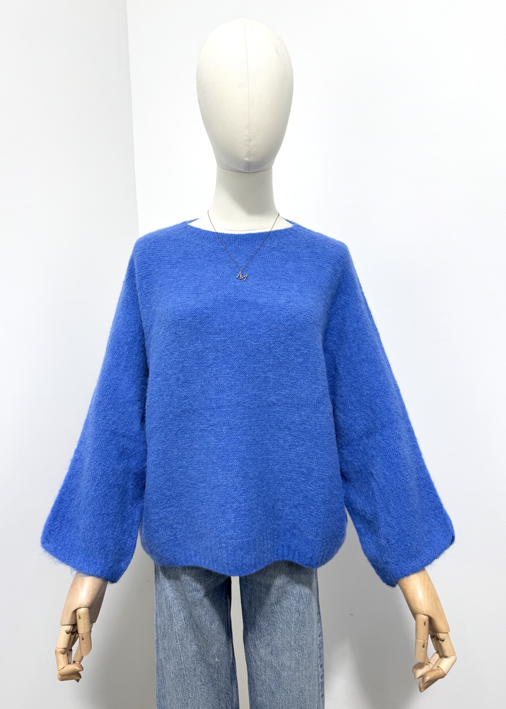 BINTA BLUE KNIT One size