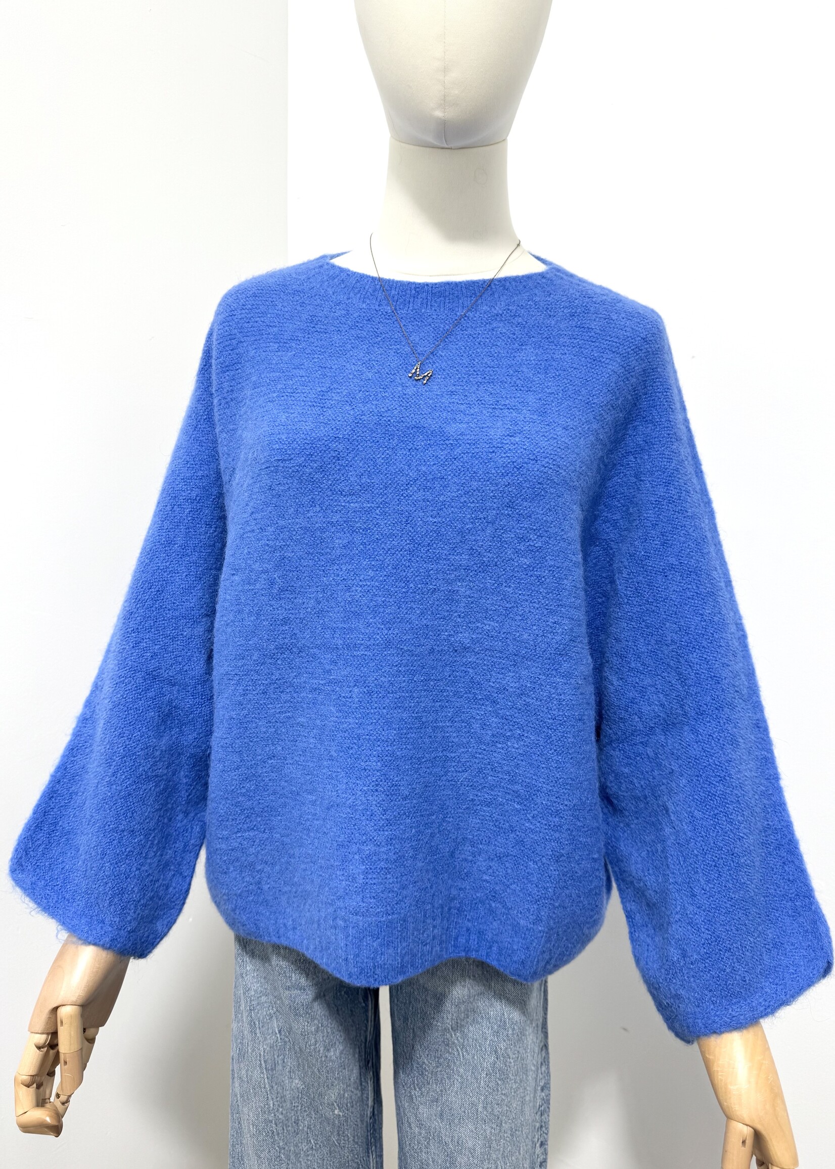 BINTA BLUE KNIT One size