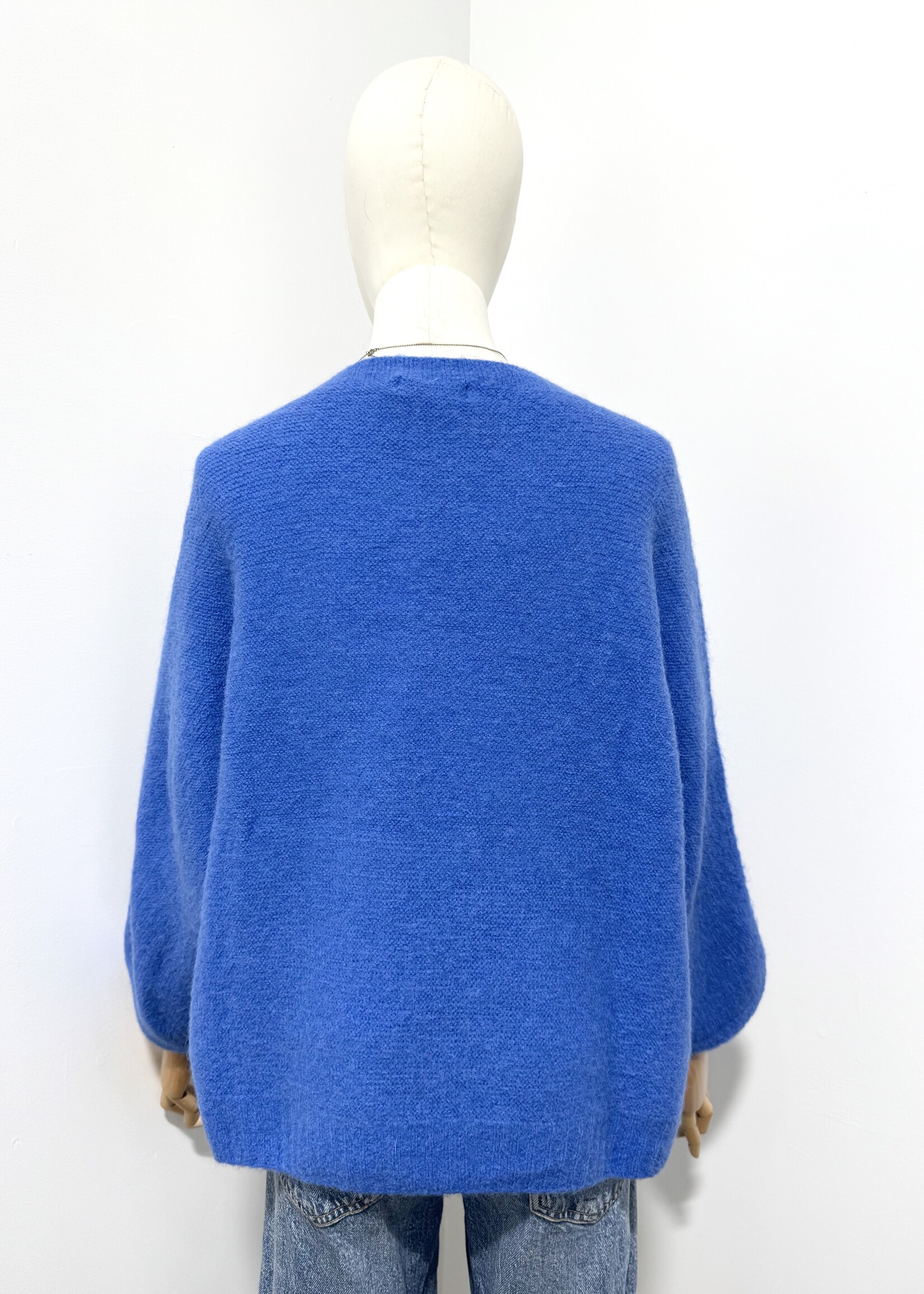 BINTA BLUE KNIT One size