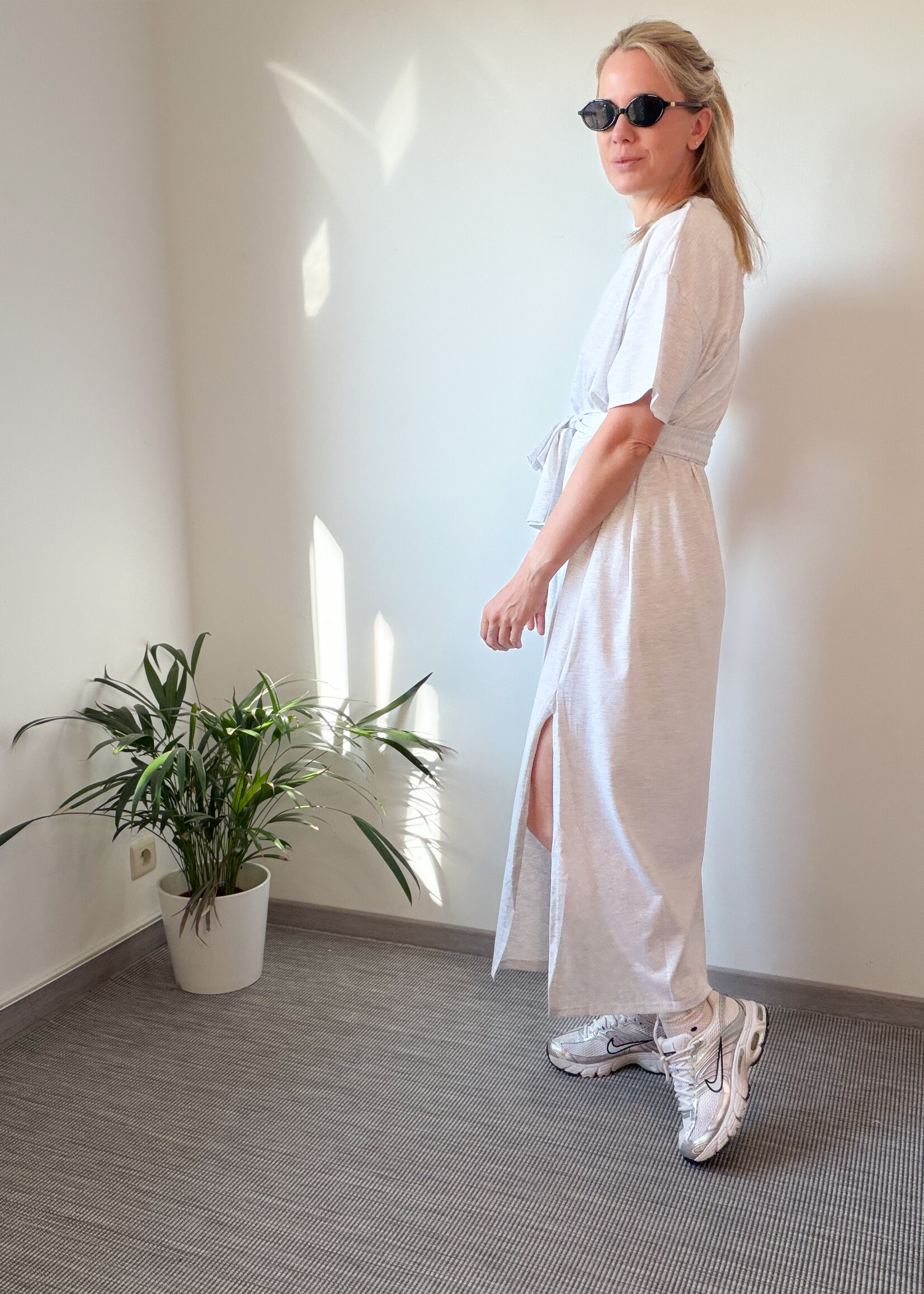 BOBBY DRESS GREY One size