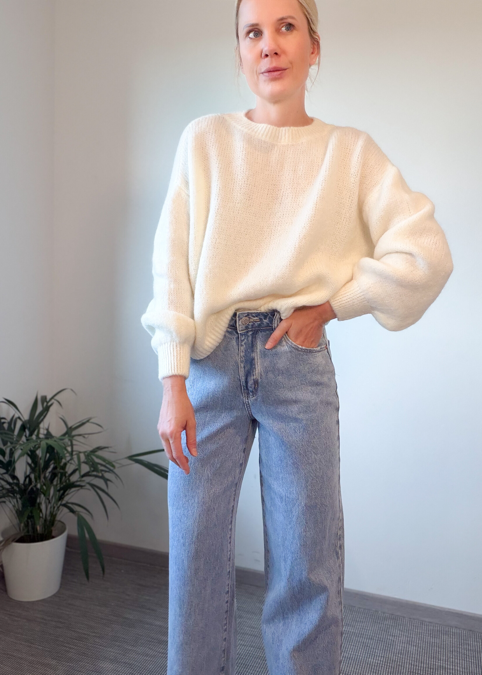 TINA ECRU KNIT