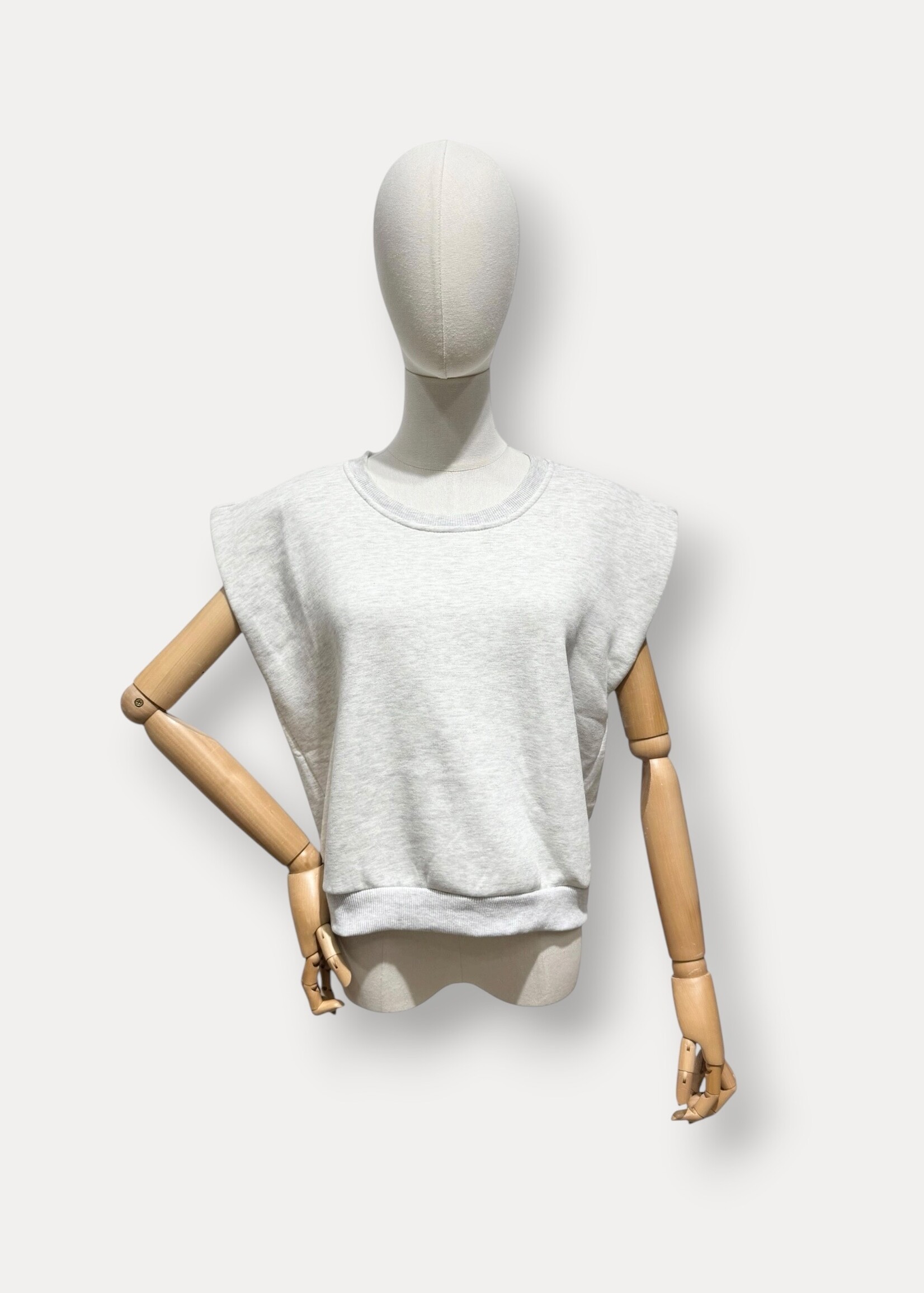 GREY ROAN TOP