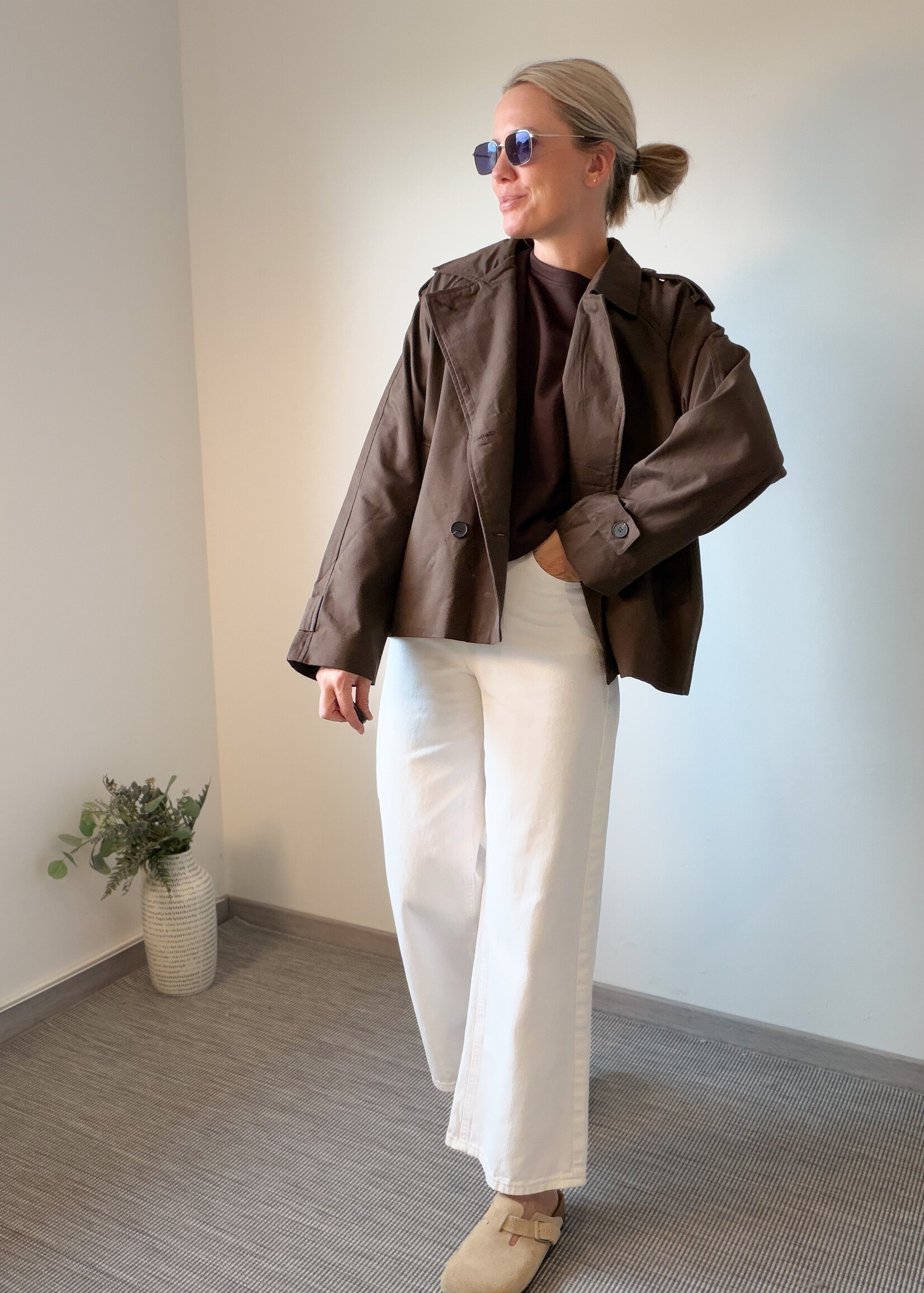 CHOCOLAT TRENCH COAT