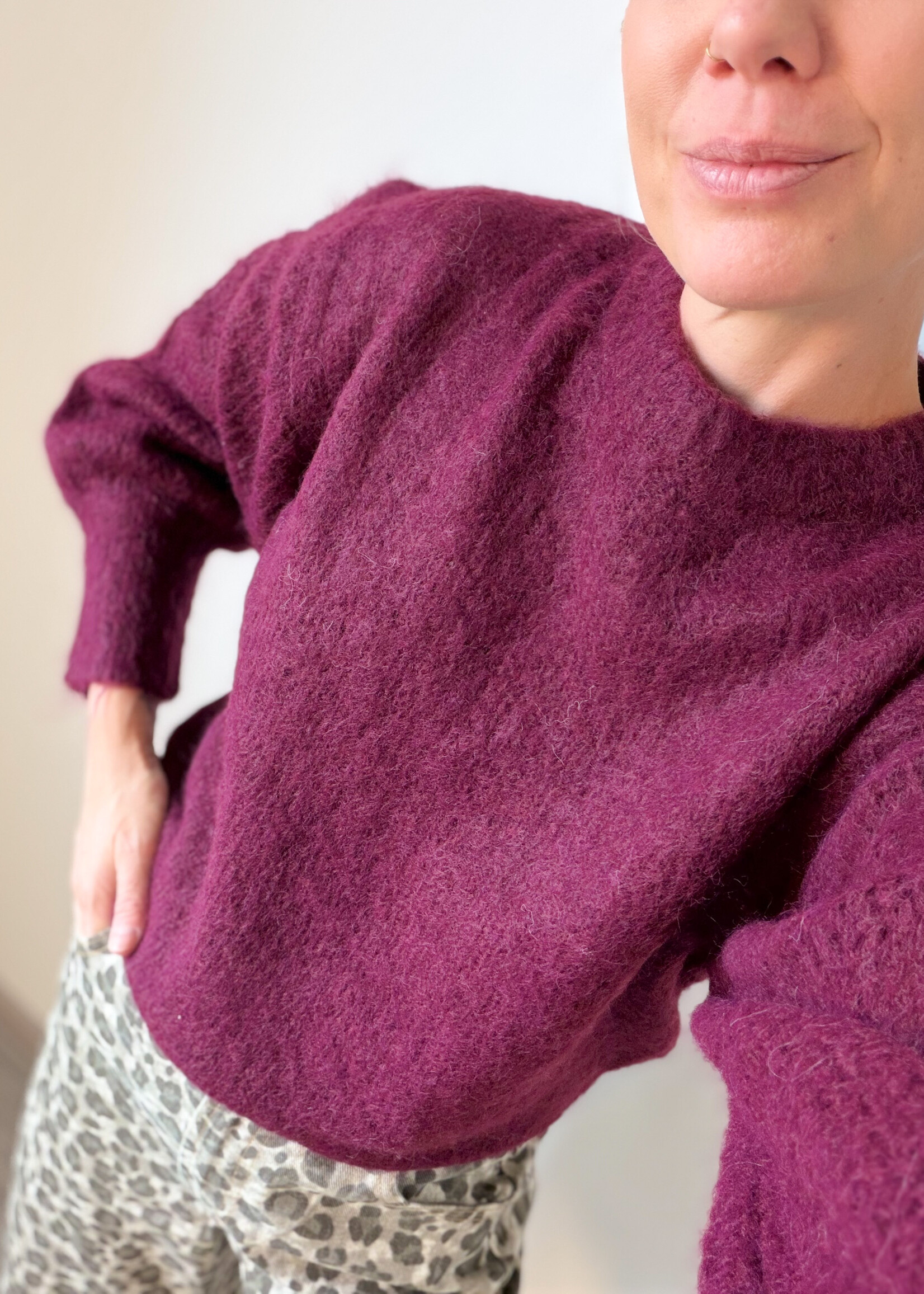 PLUM KNIT one size