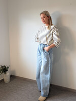STRIPED JENNIE T-SHIRT one size
