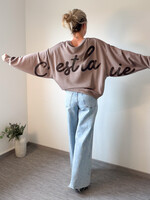 C'EST LA VIE SWEATER TAUPE