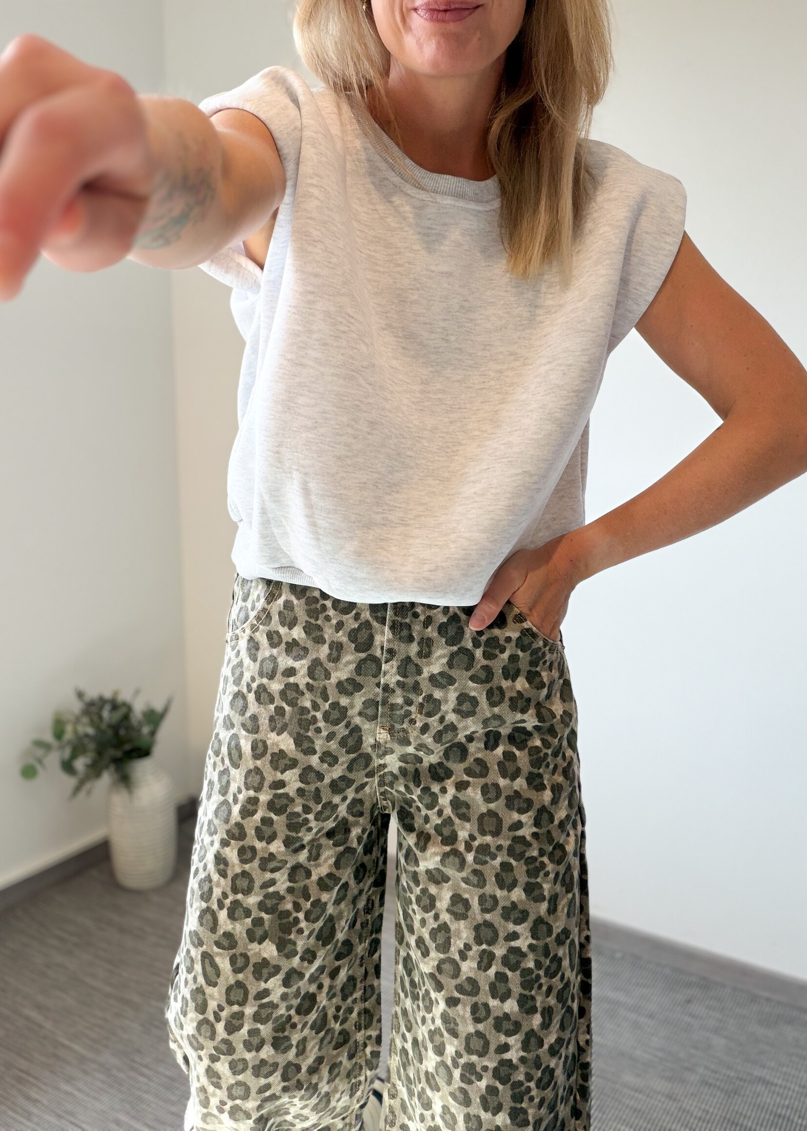 GREY ROAN TOP