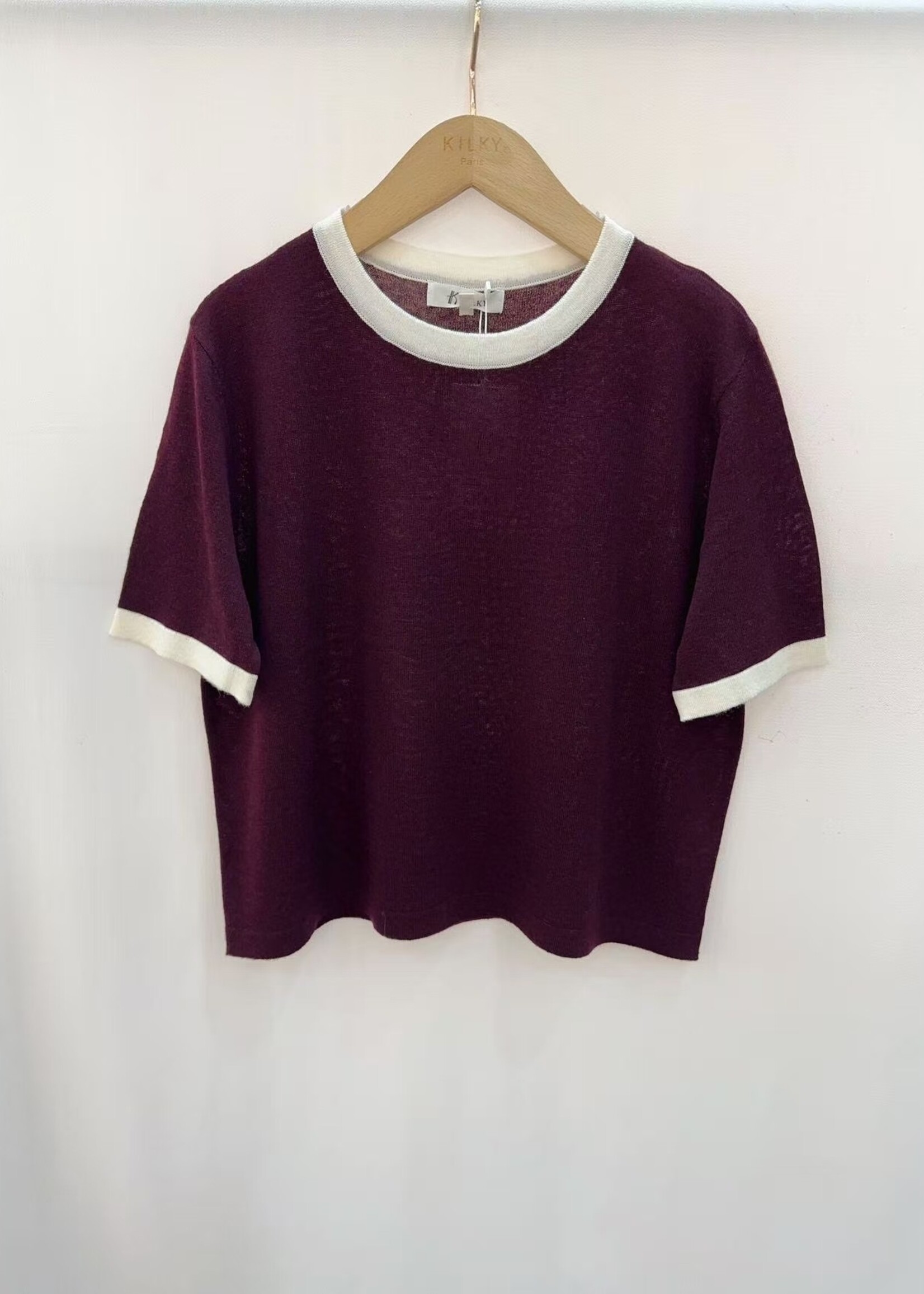 LORE TOP BURGUNDY