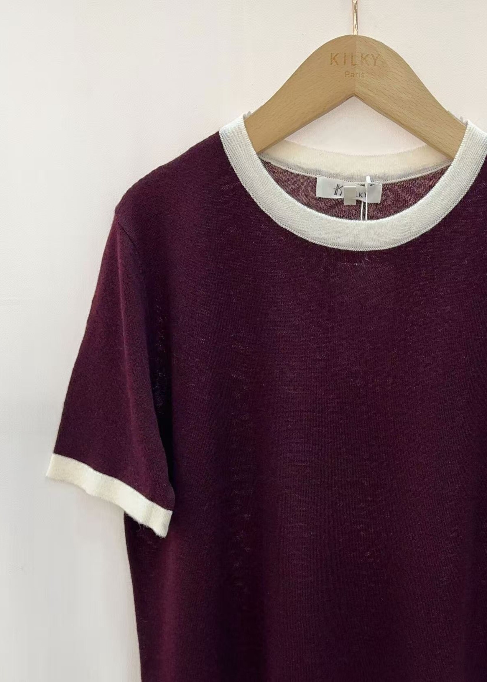 LORE TOP BURGUNDY