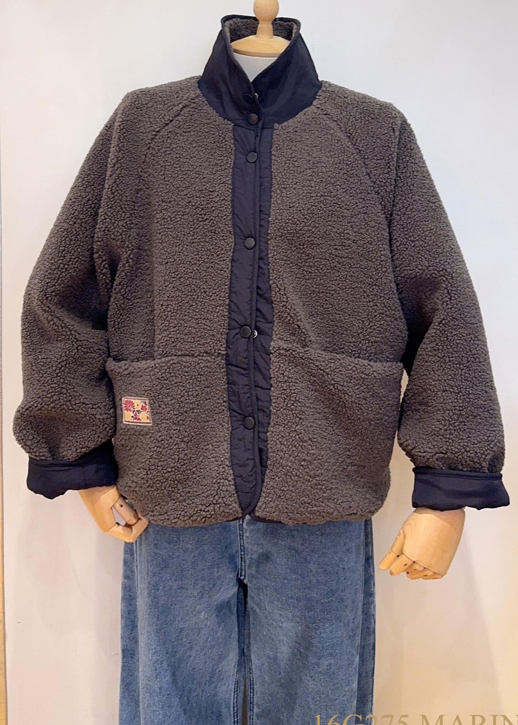 REVERSIBEL JACKET NAVY