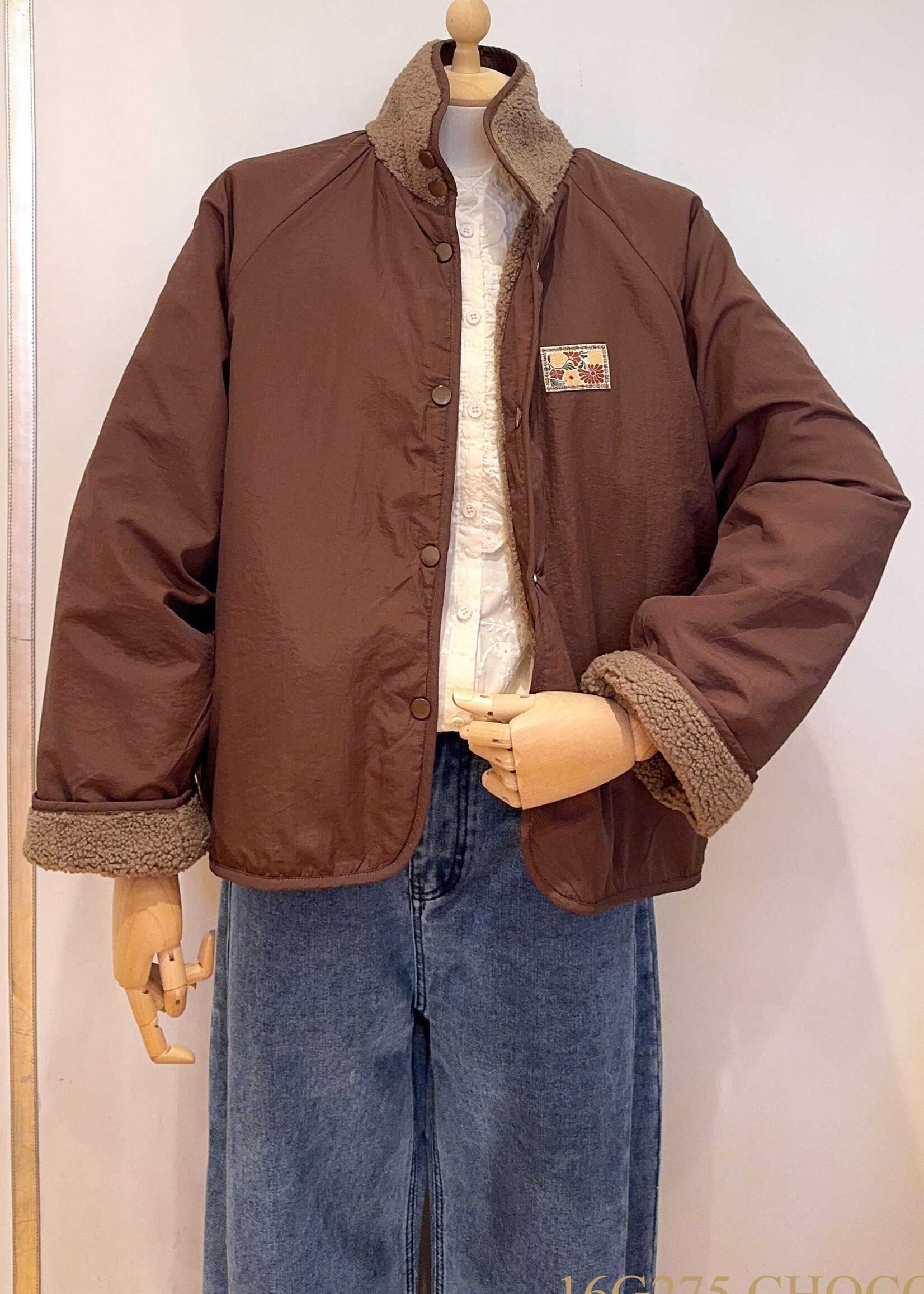 REVERSIBEL JACKET BROWN