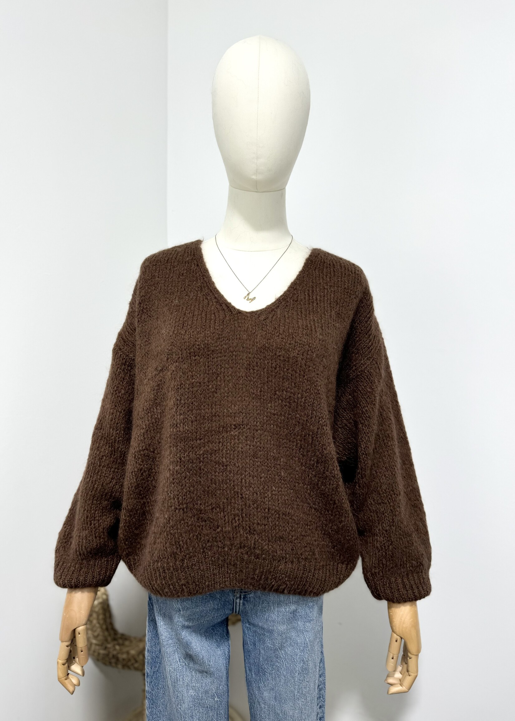 MARRON KNIT