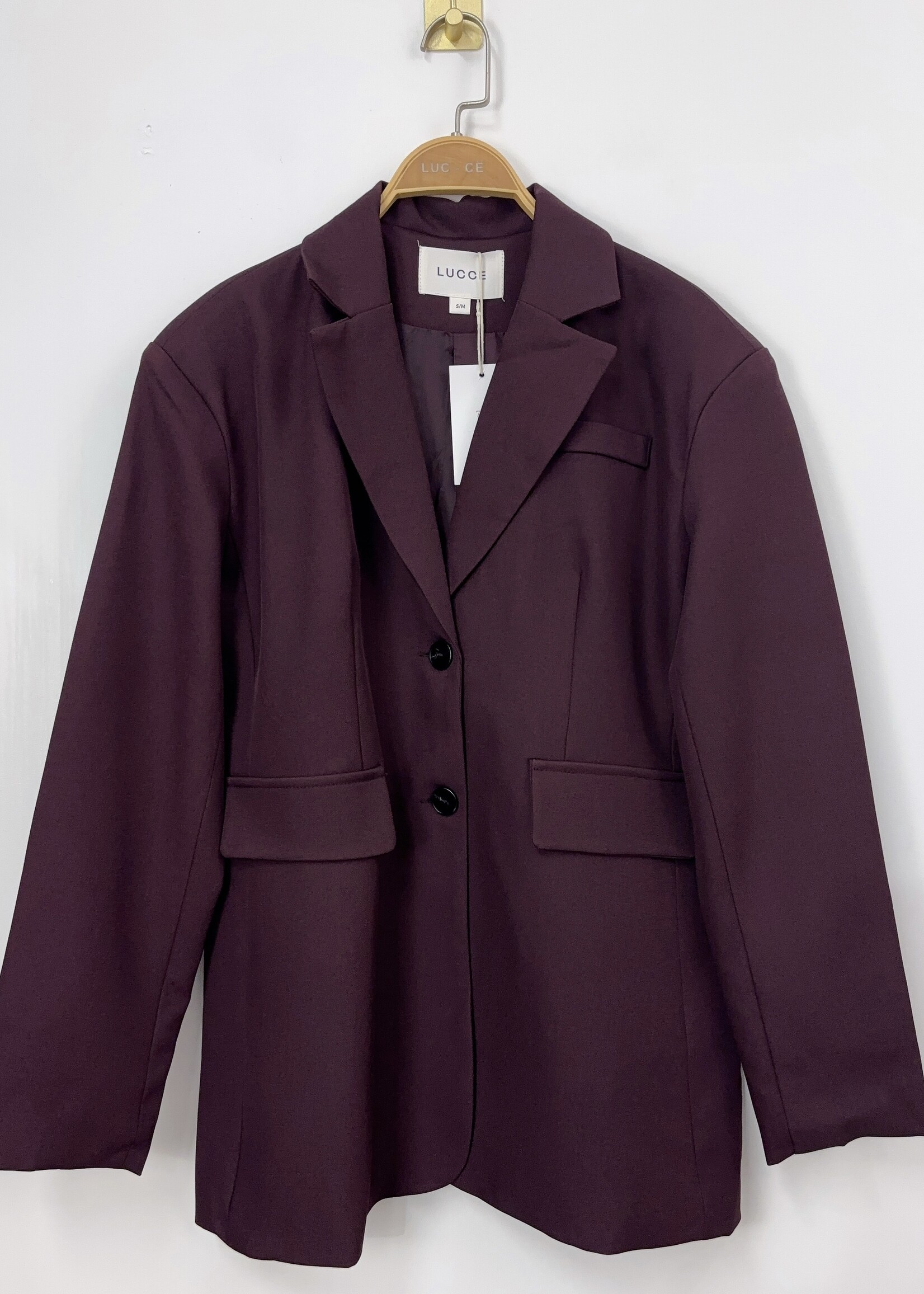 AUBERGINE MARA blazer