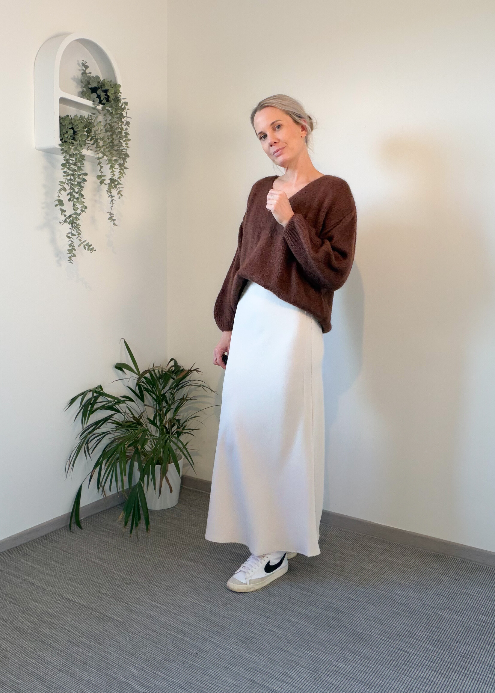 MARRON KNIT