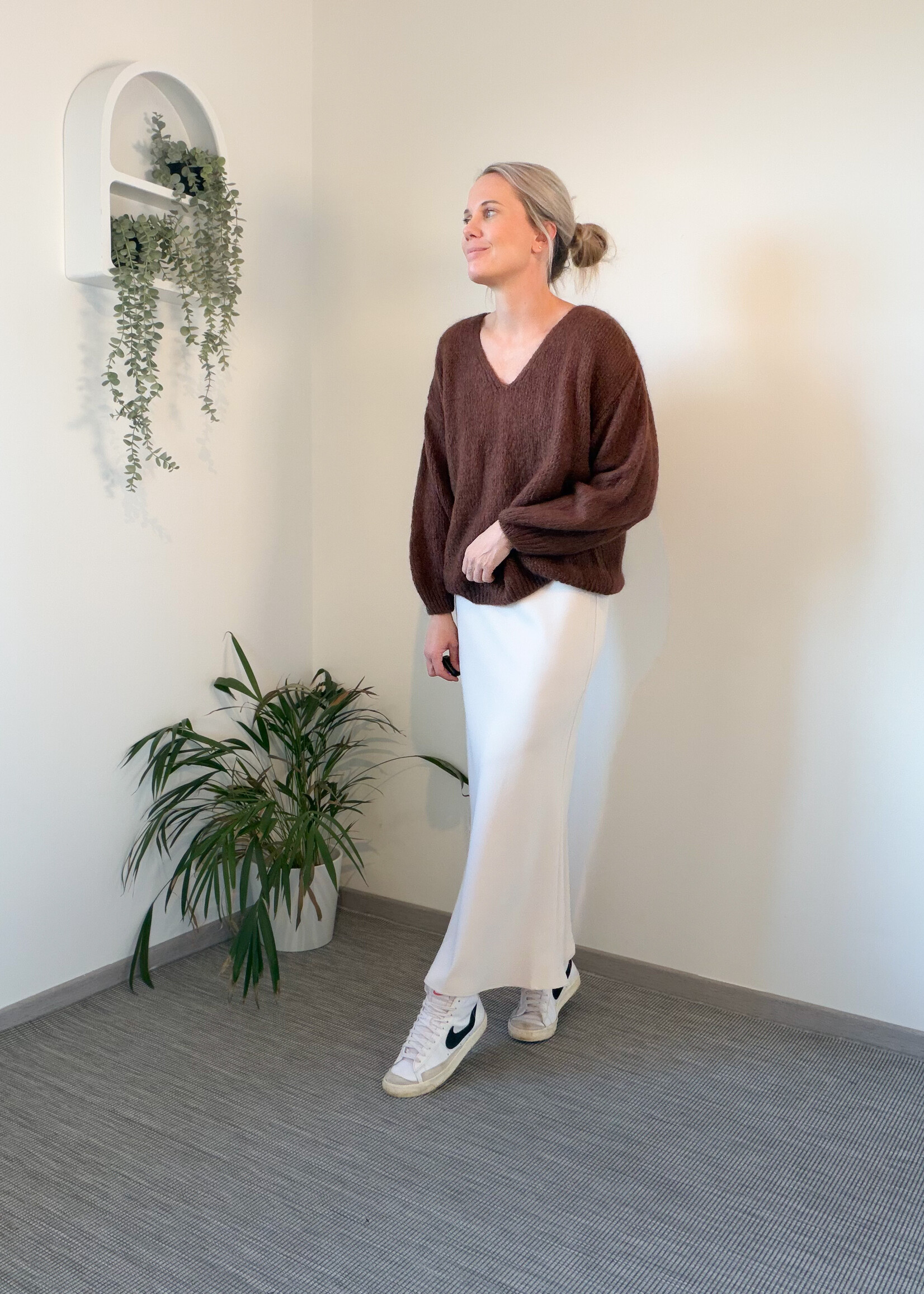MARRON KNIT