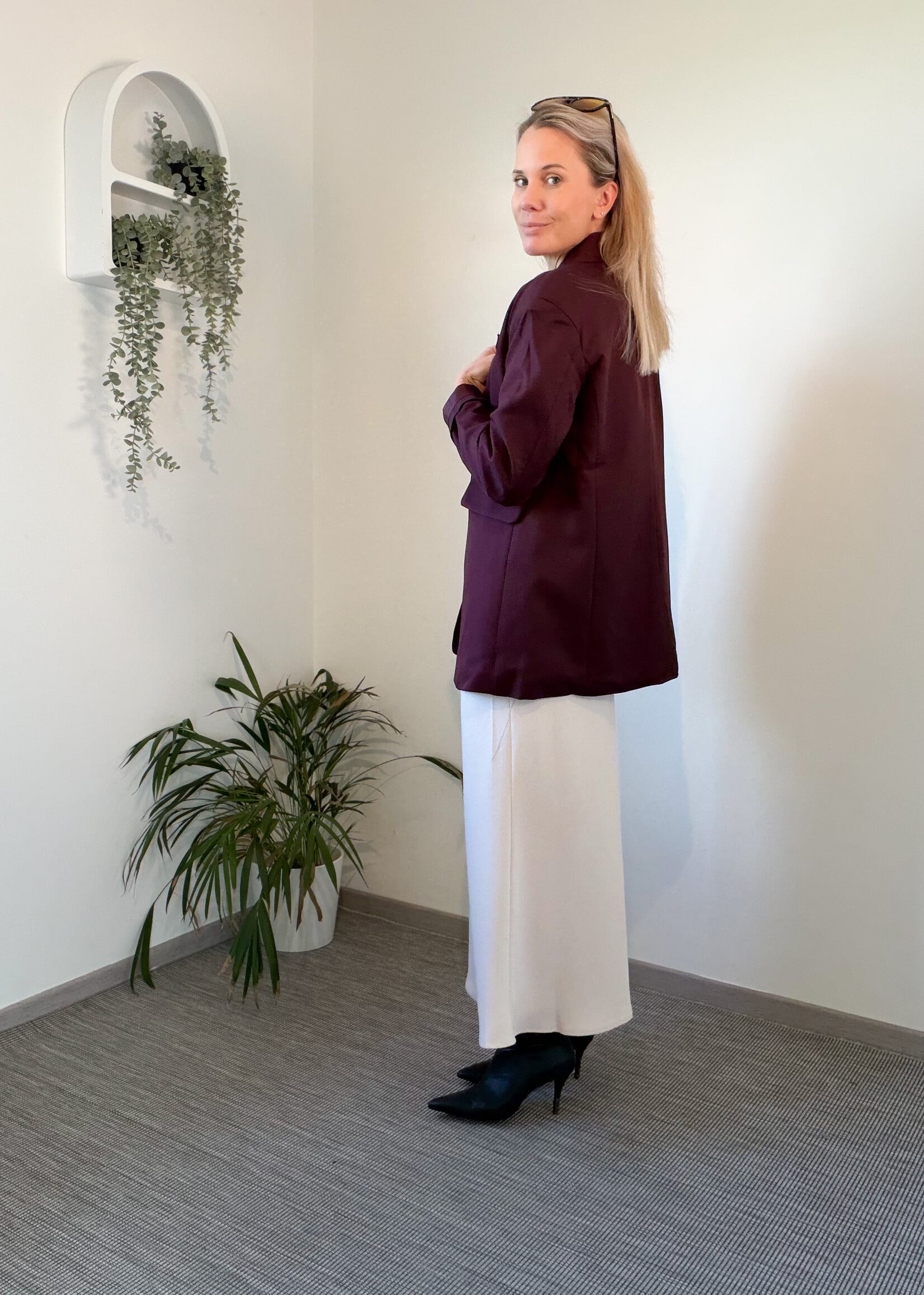 MILLA ECRU LONG SKIRT