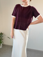 LORE TOP BURGUNDY