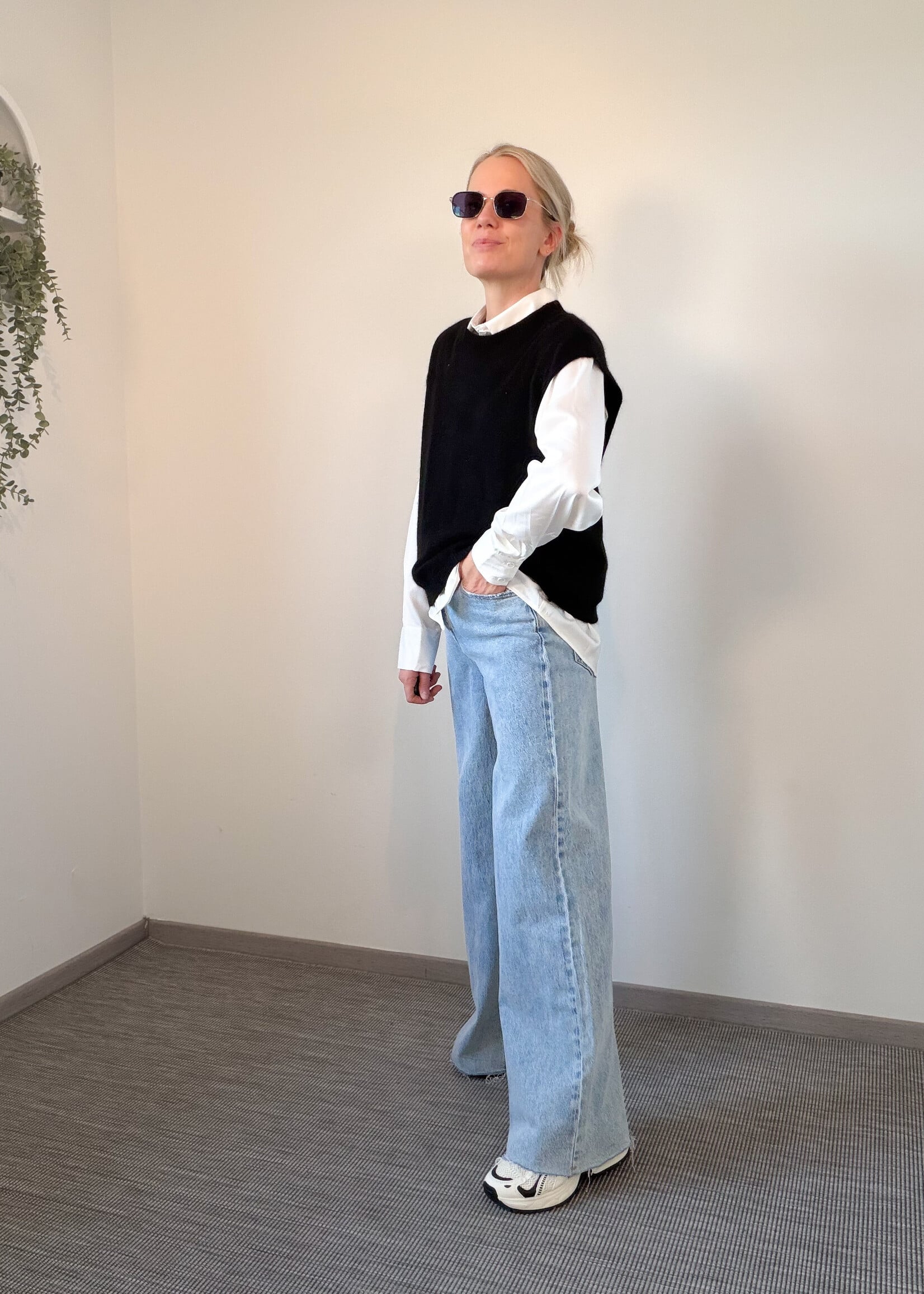 BLACK LAUREN KNIT