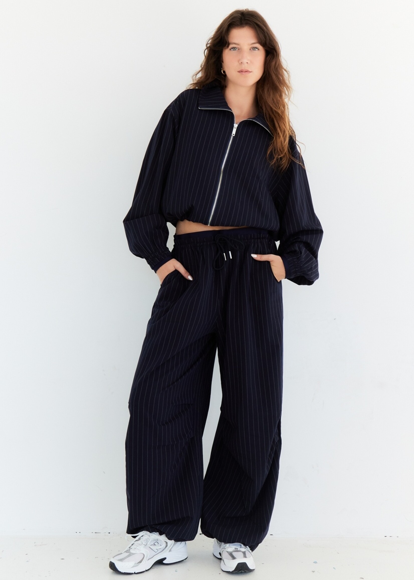 MARINE STRIPE BLOUSE JACKET