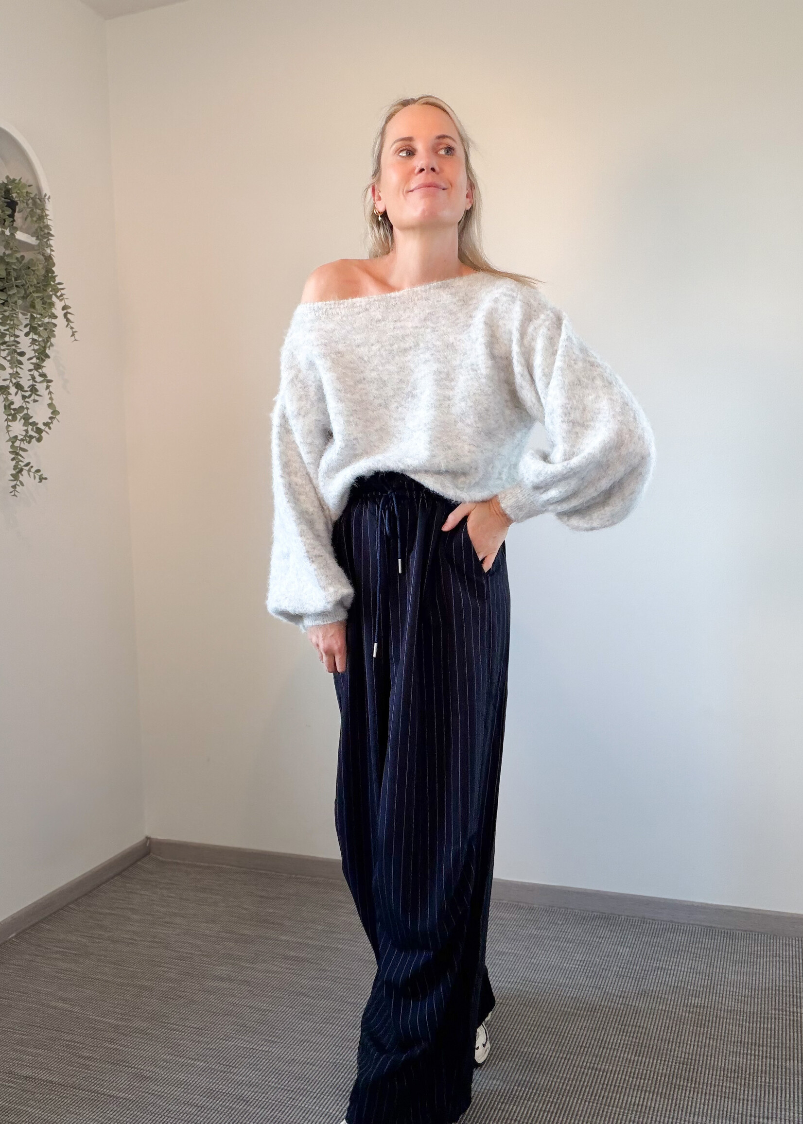 MARINE STRIPE PANTS