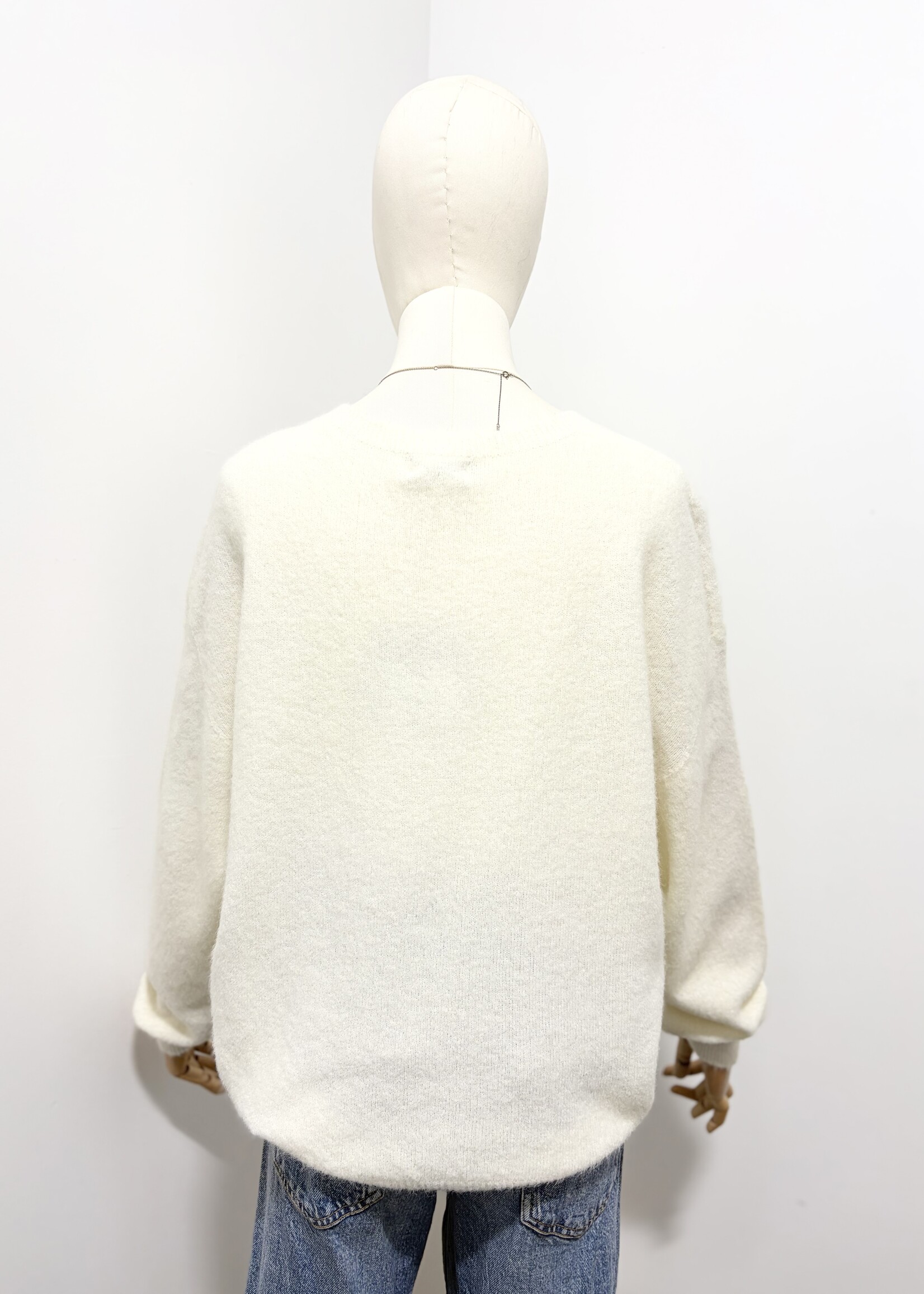 GWEN WHITE KNIT