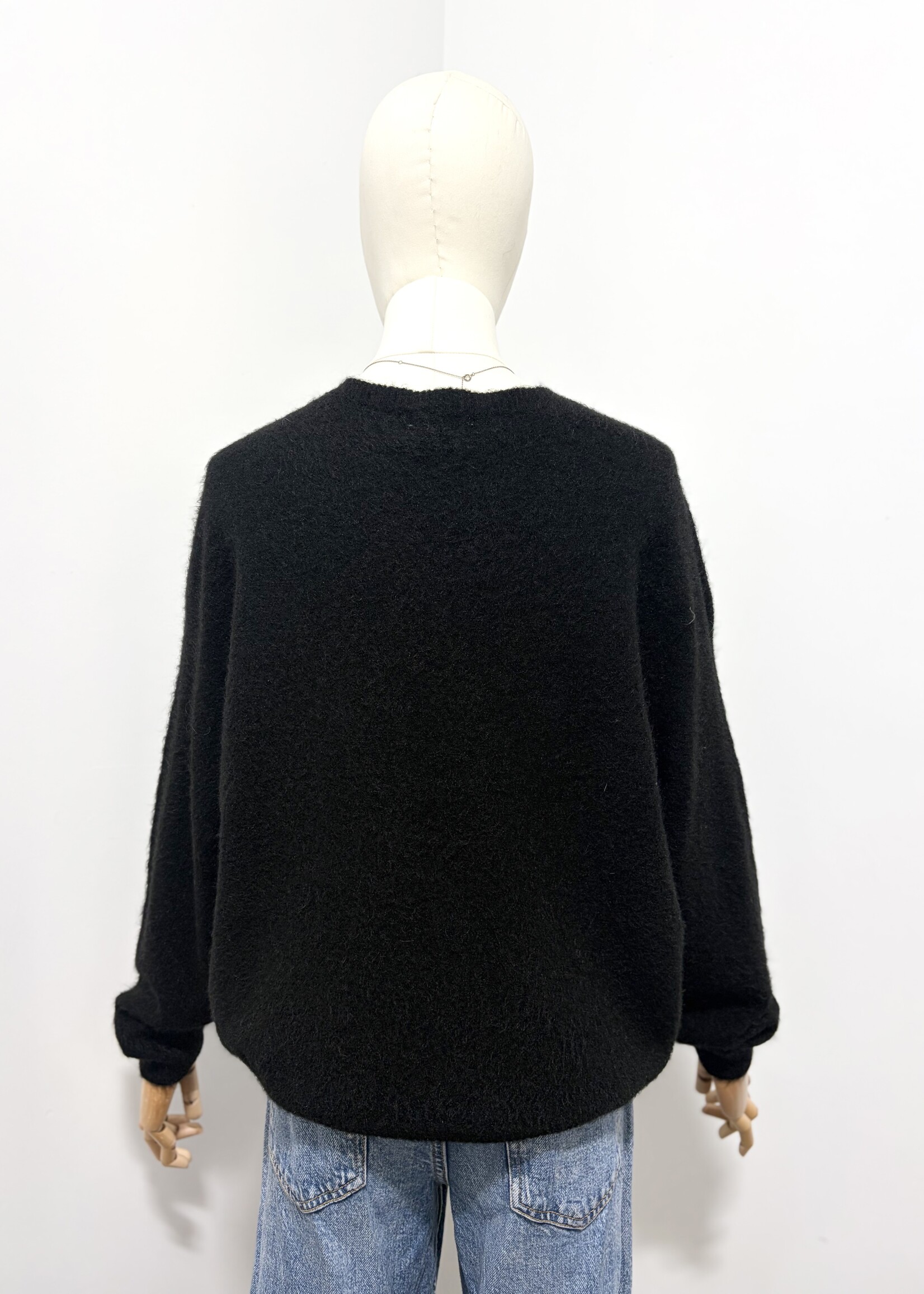 BLACK GWEN KNIT